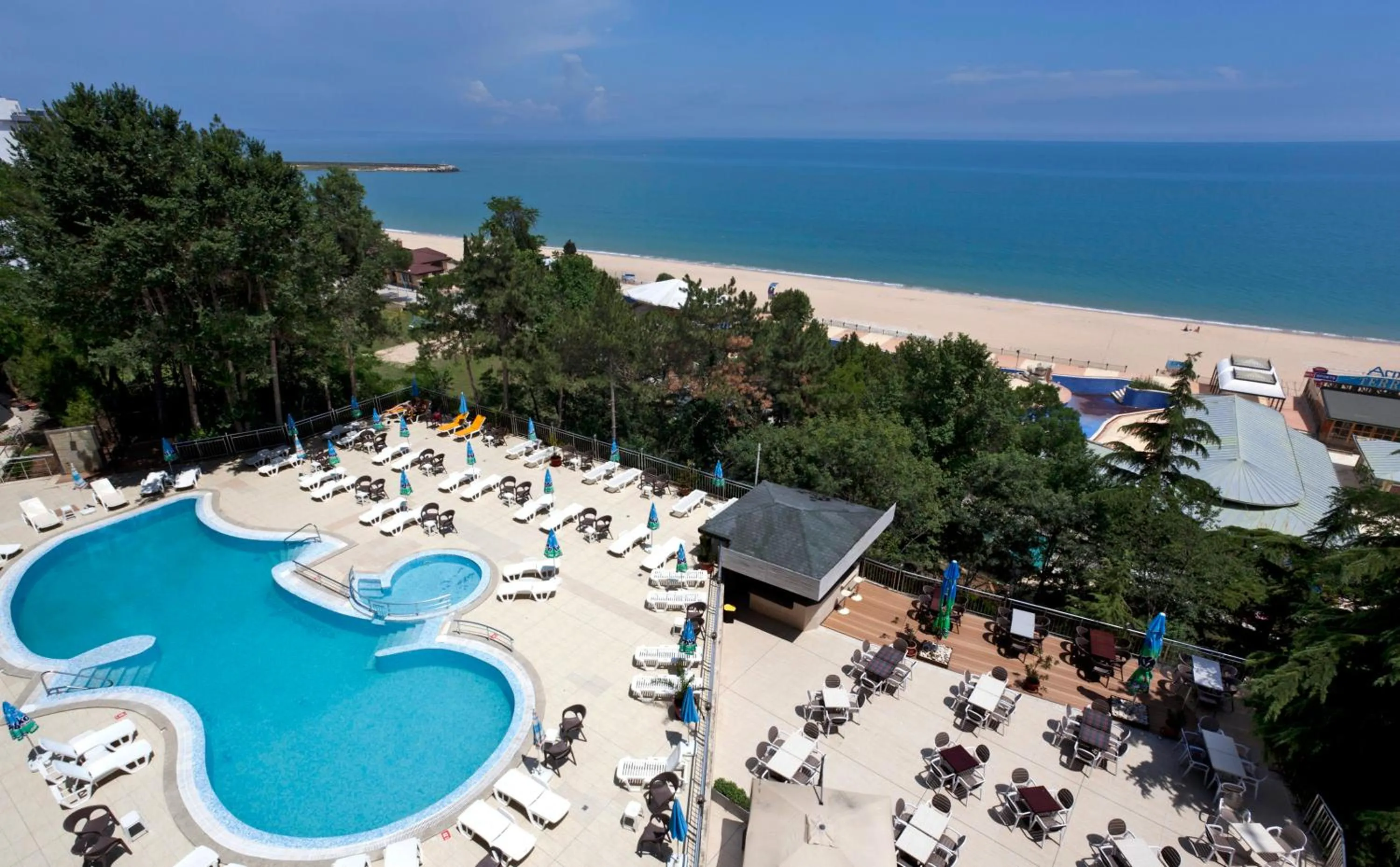 Bird's eye view in Luna Beach Hotel - All Inclusive