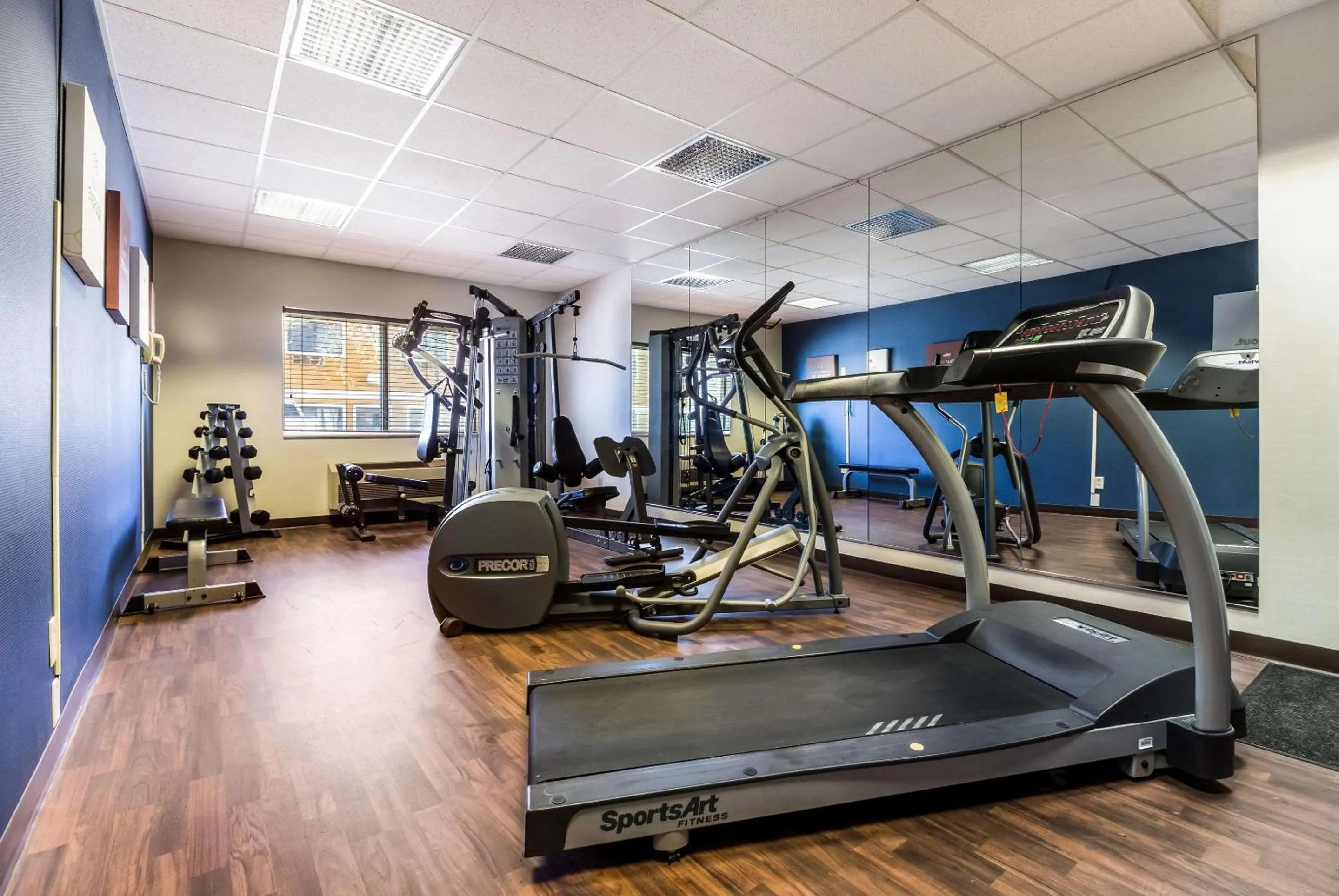 Fitness centre/facilities in Comfort Suites Sioux Falls Mall District