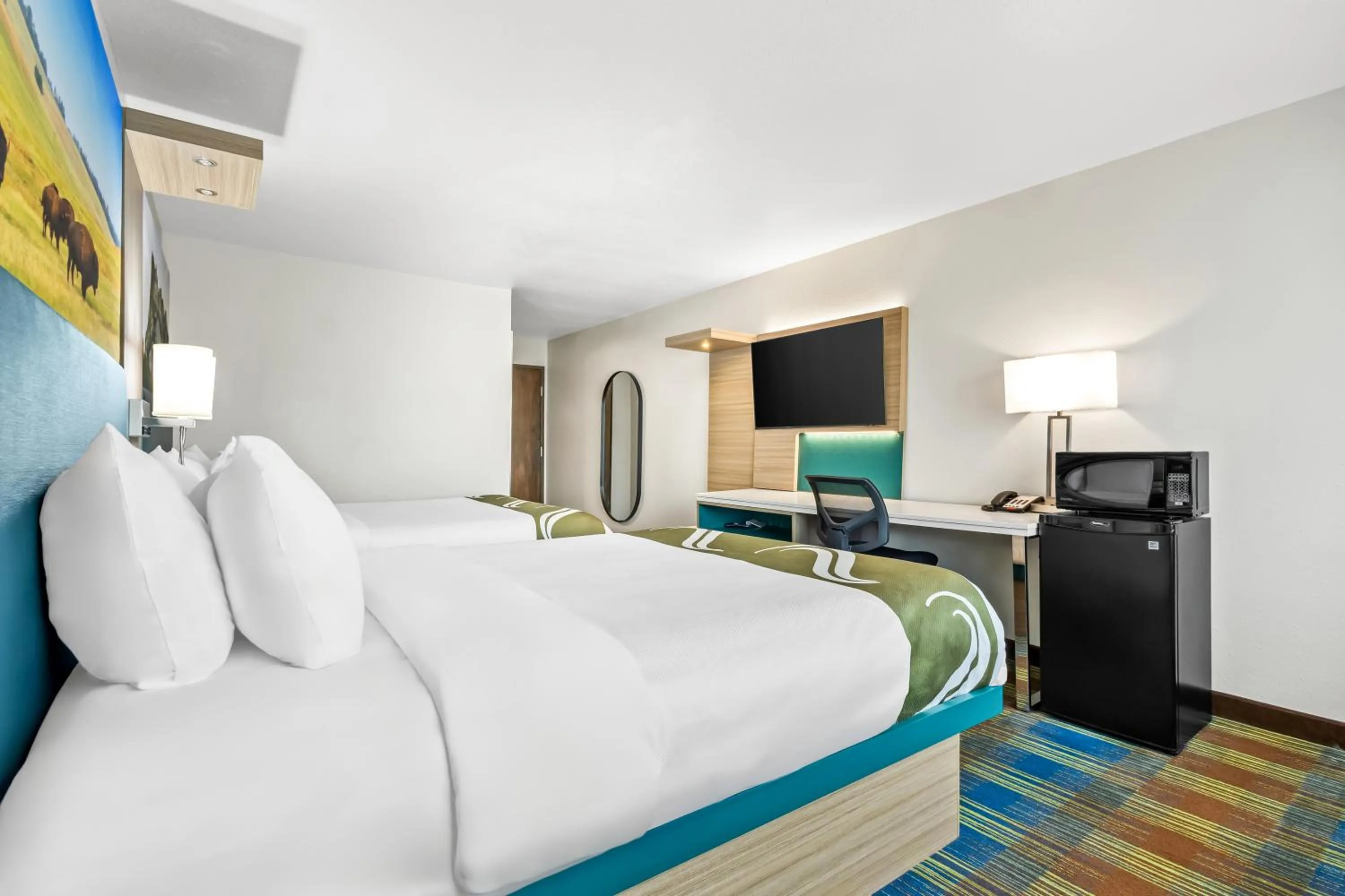 TV and multimedia, Bed in Quality Inn Brookings-University