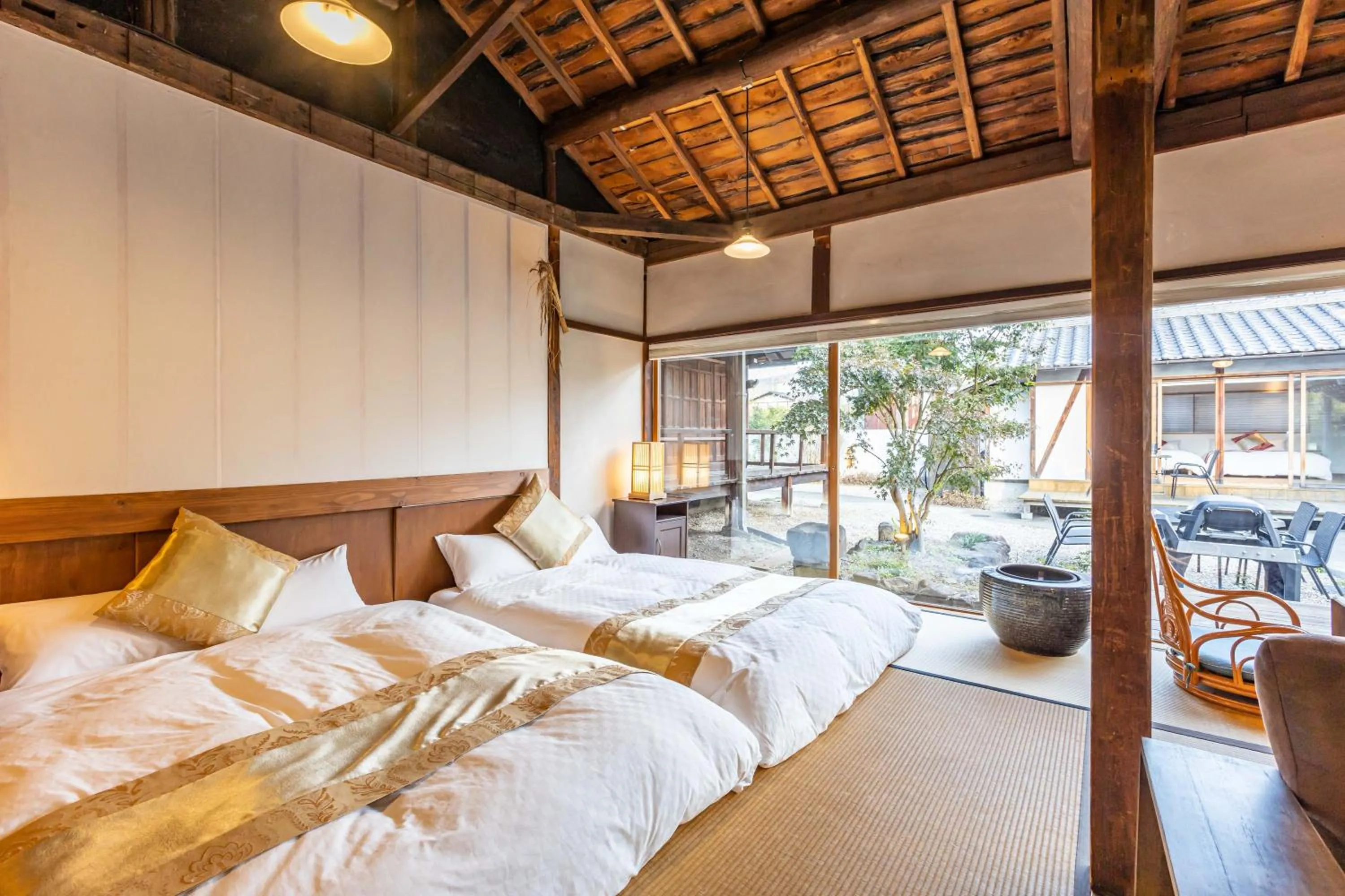 Bed in The temple - Houjuji -