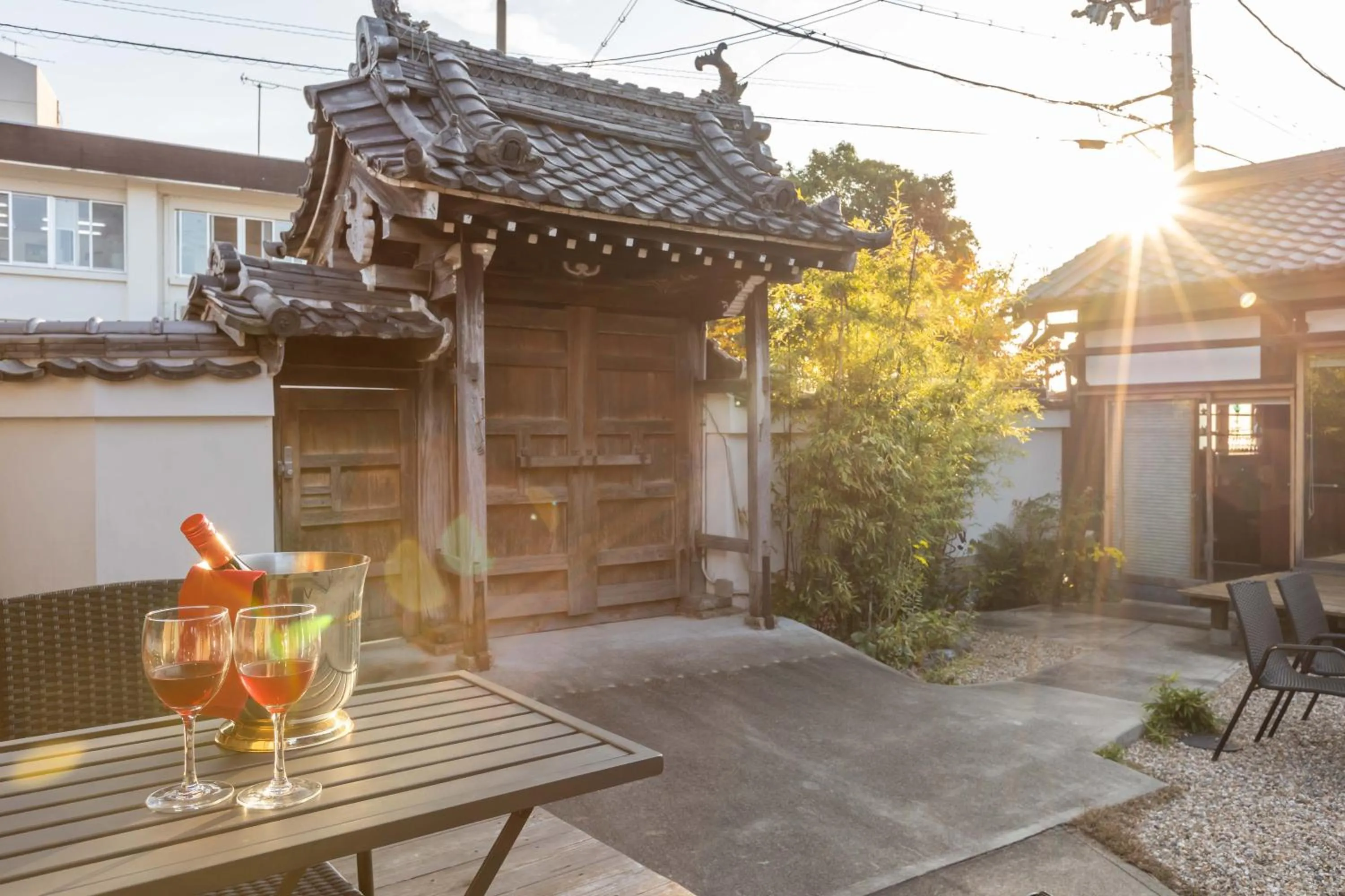 Property building in The temple - Houjuji -