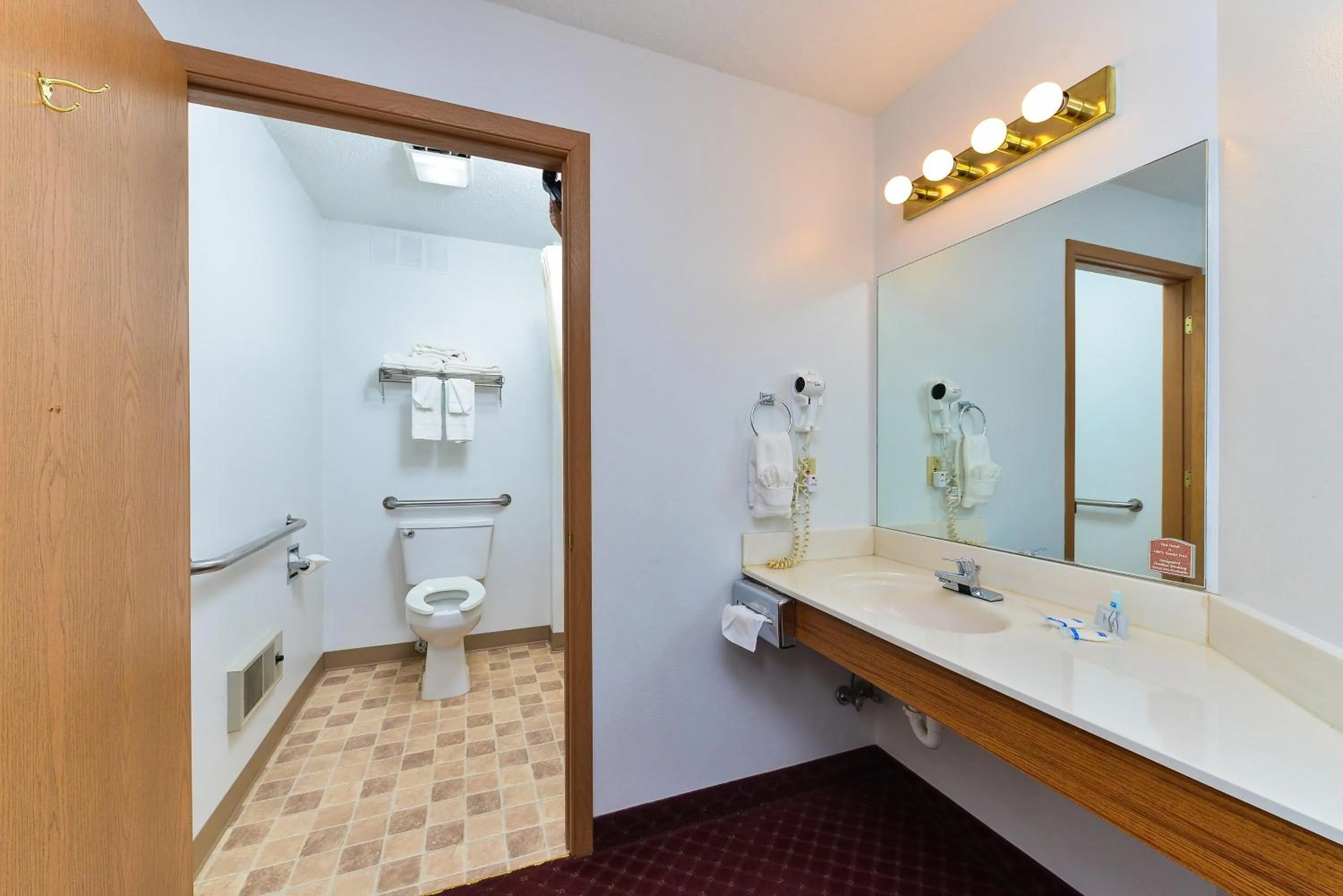 Bathroom in Travelodge by Wyndham Spearfish