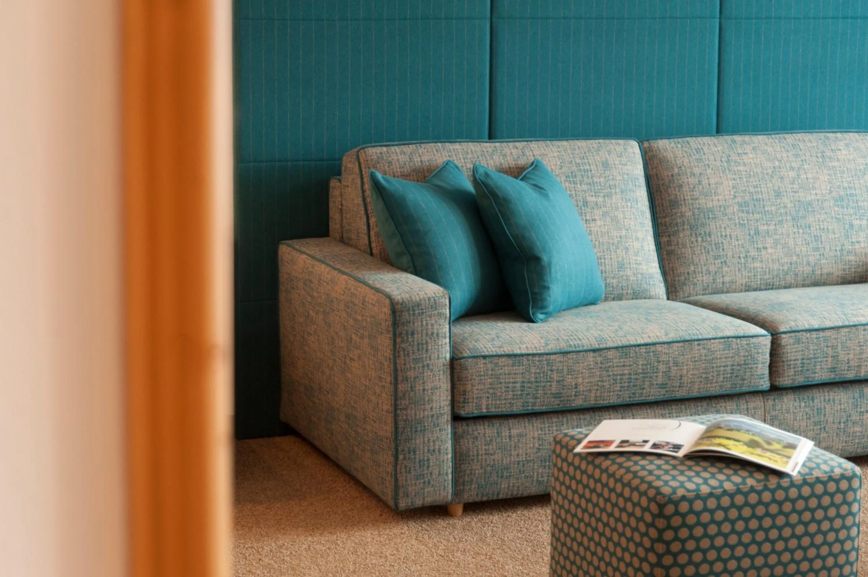 Seating area in Landgasthof Bogner by SMK Event und Gastro