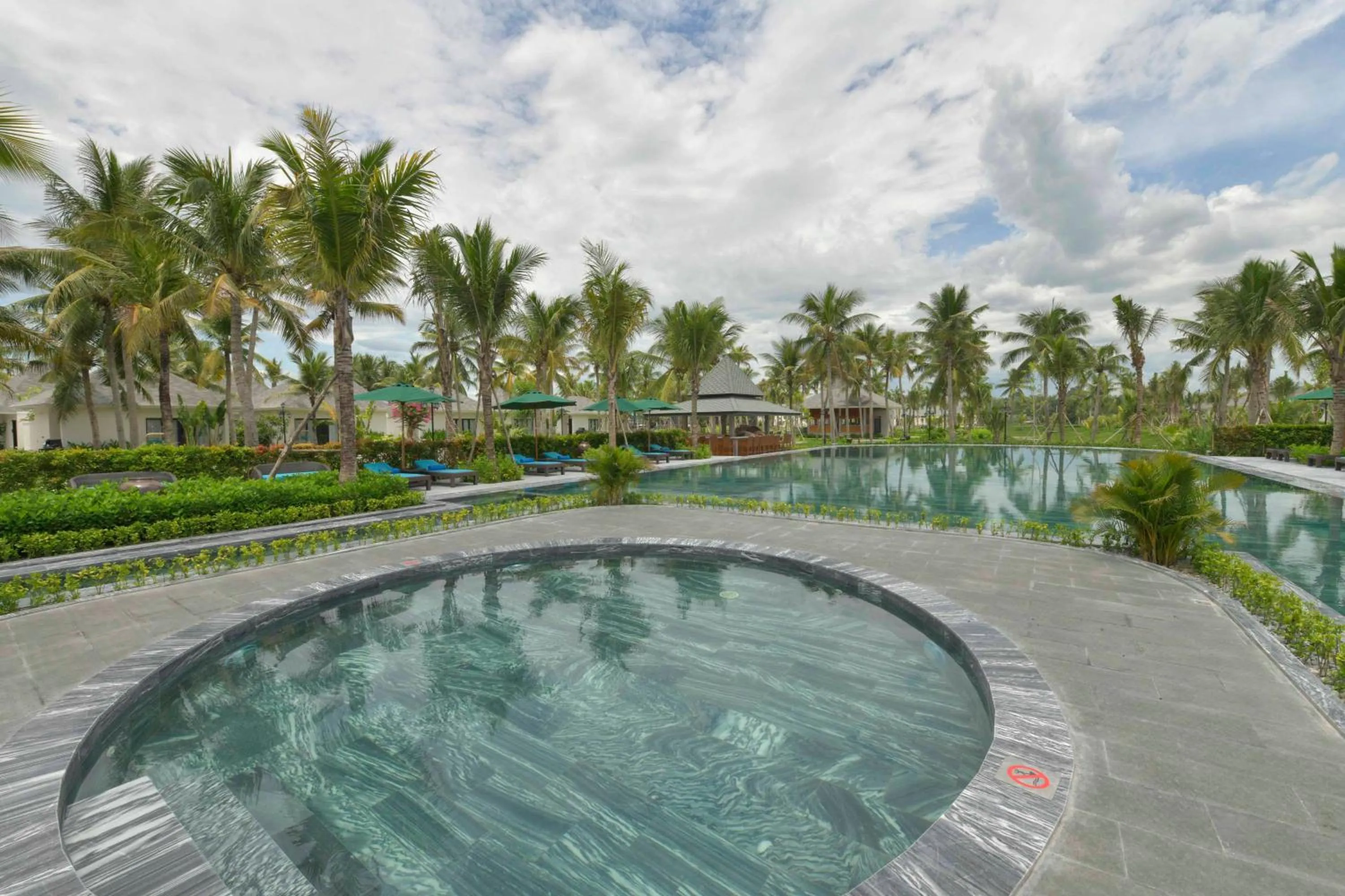 Natural landscape in CocoLand Thu Xa Ancient Town Resort