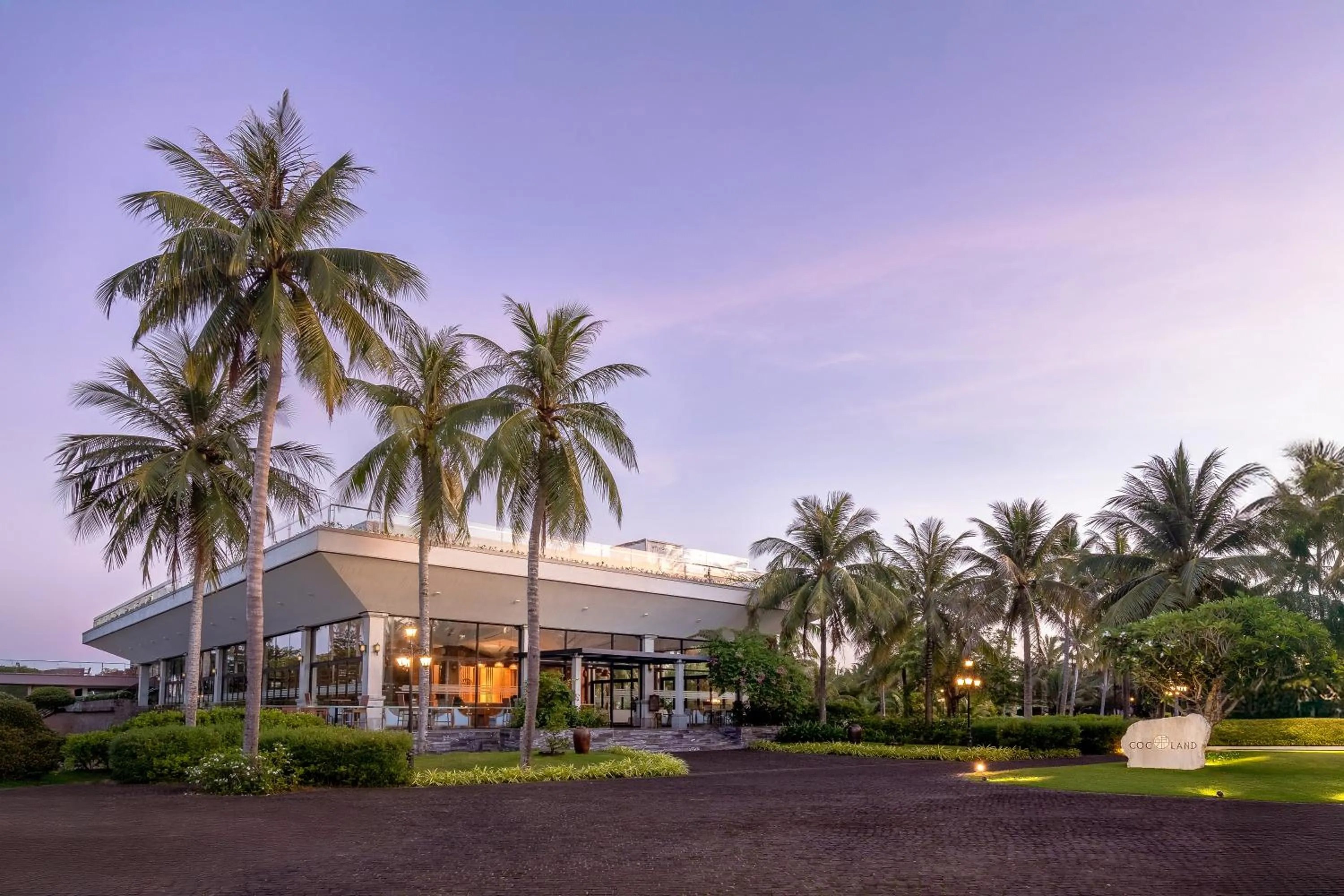 Property building in CocoLand Thu Xa Ancient Town Resort