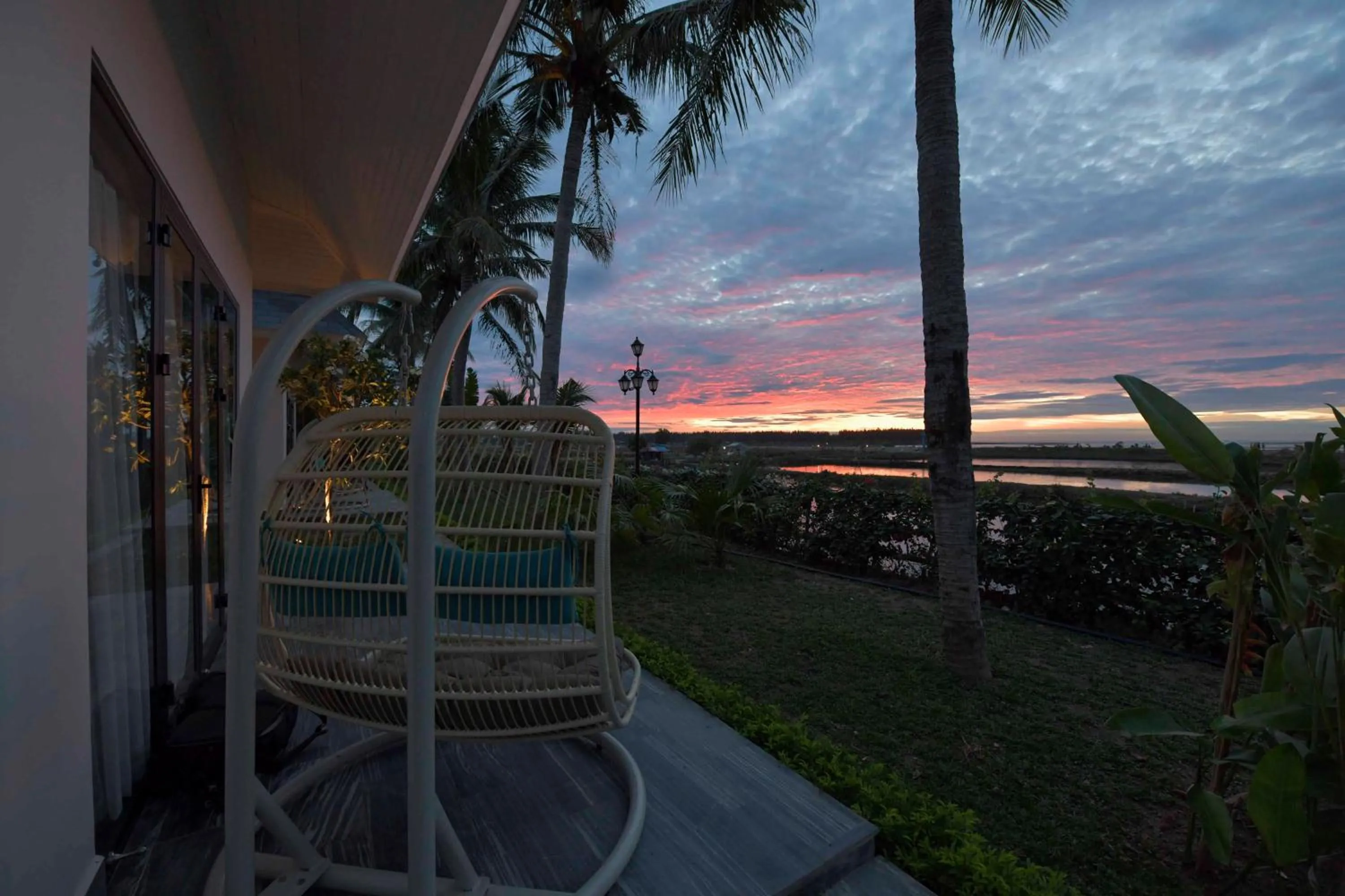 Balcony/Terrace in CocoLand Thu Xa Ancient Town Resort