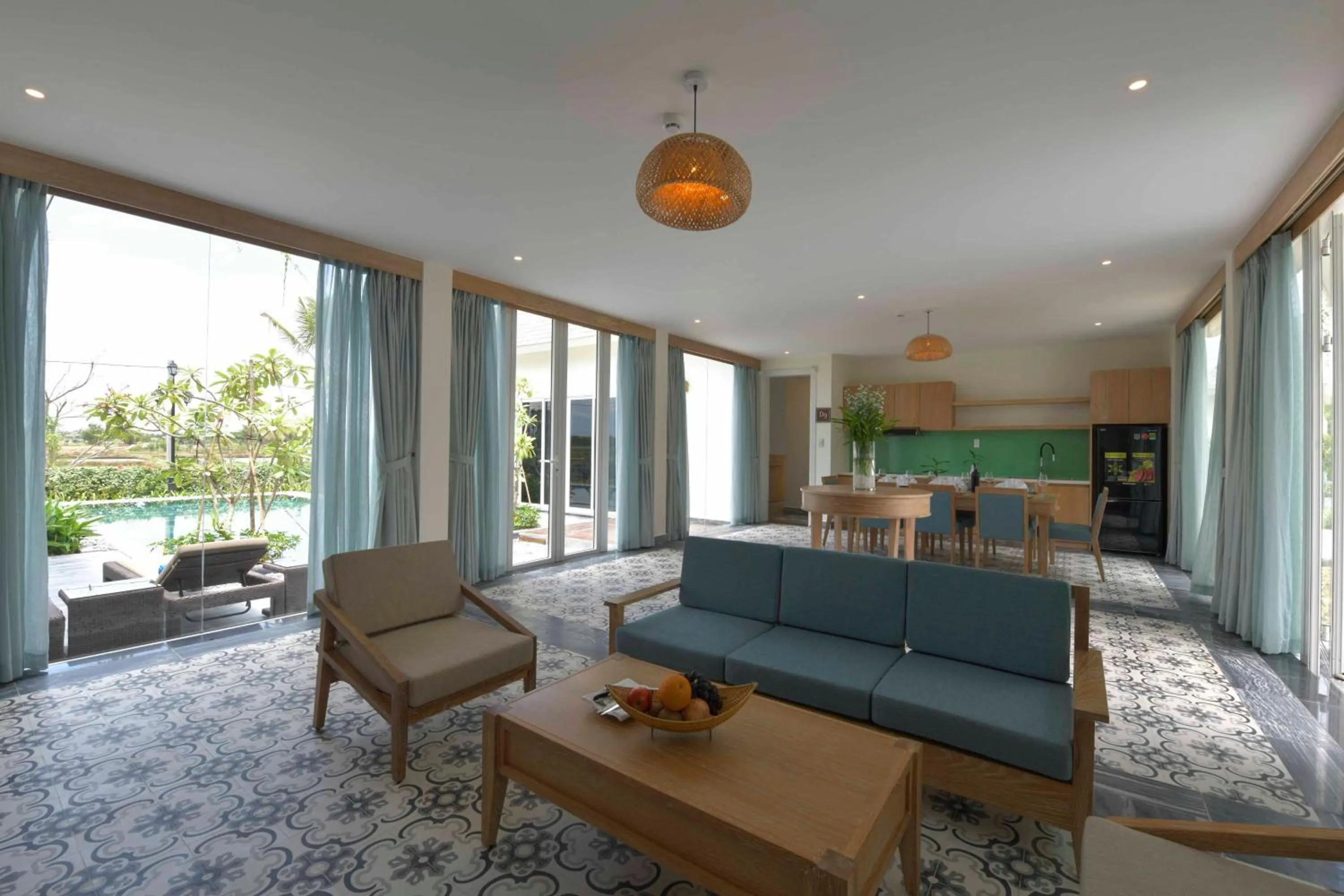 Patio in CocoLand Thu Xa Ancient Town Resort