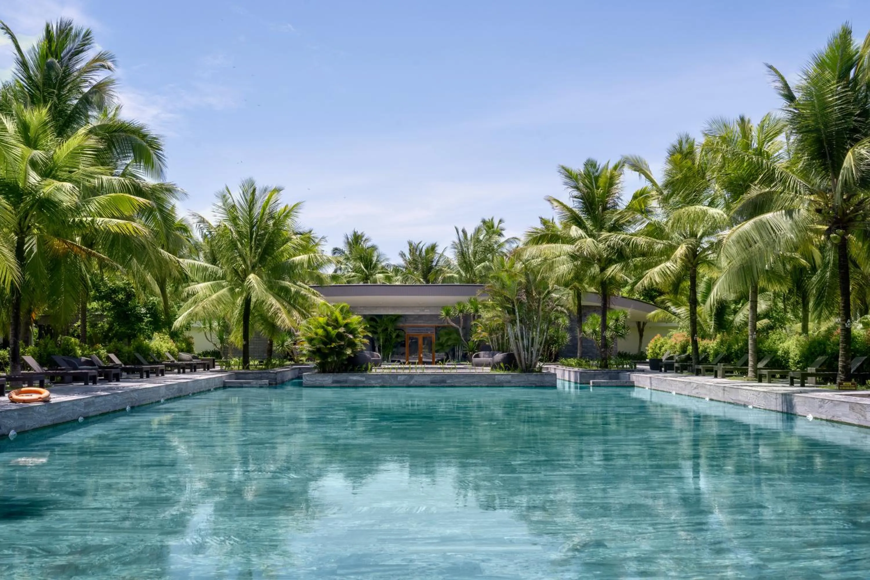 Natural landscape in CocoLand Thu Xa Ancient Town Resort