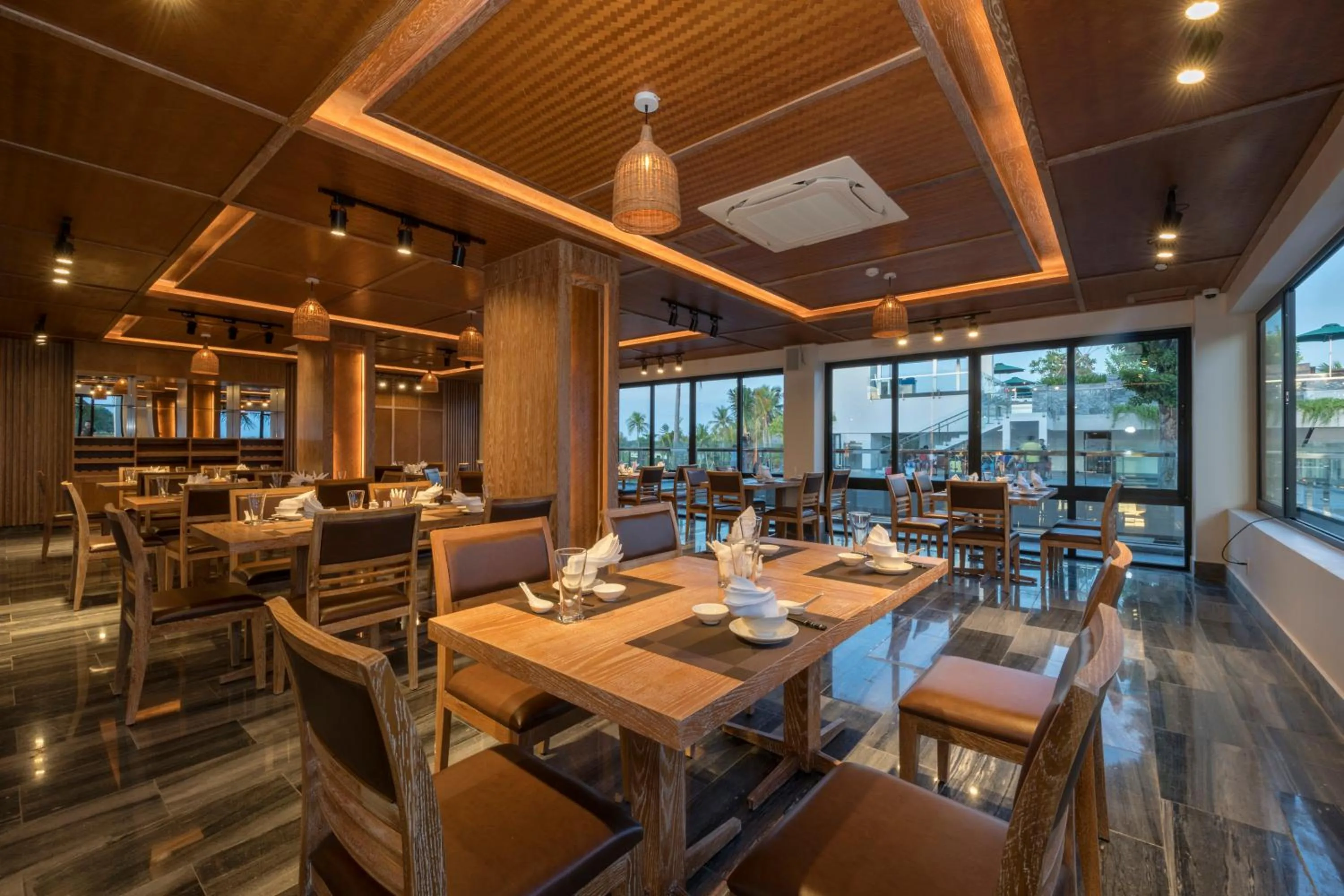 Restaurant/places to eat in CocoLand Thu Xa Ancient Town Resort