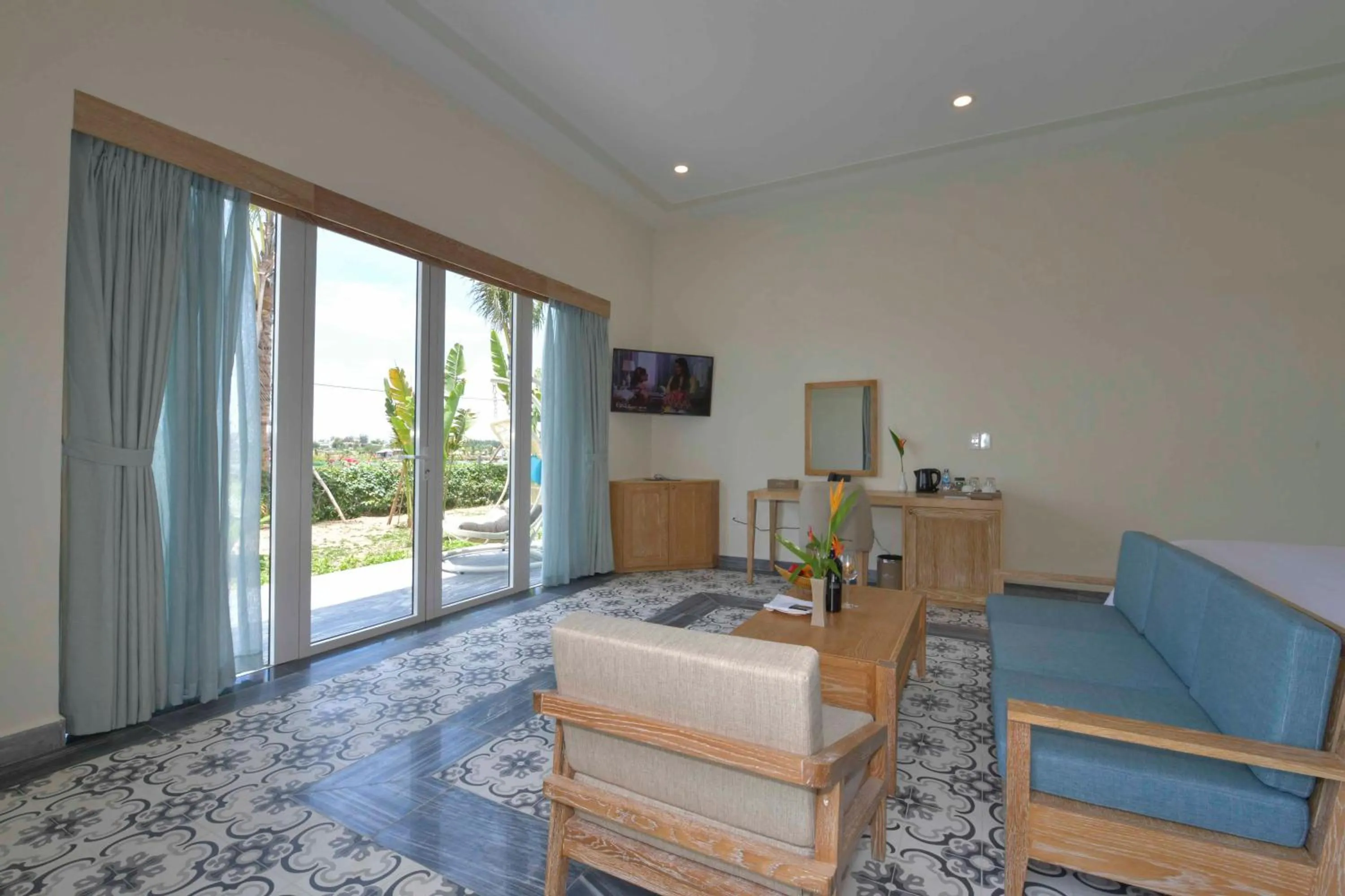 TV and multimedia in CocoLand Thu Xa Ancient Town Resort