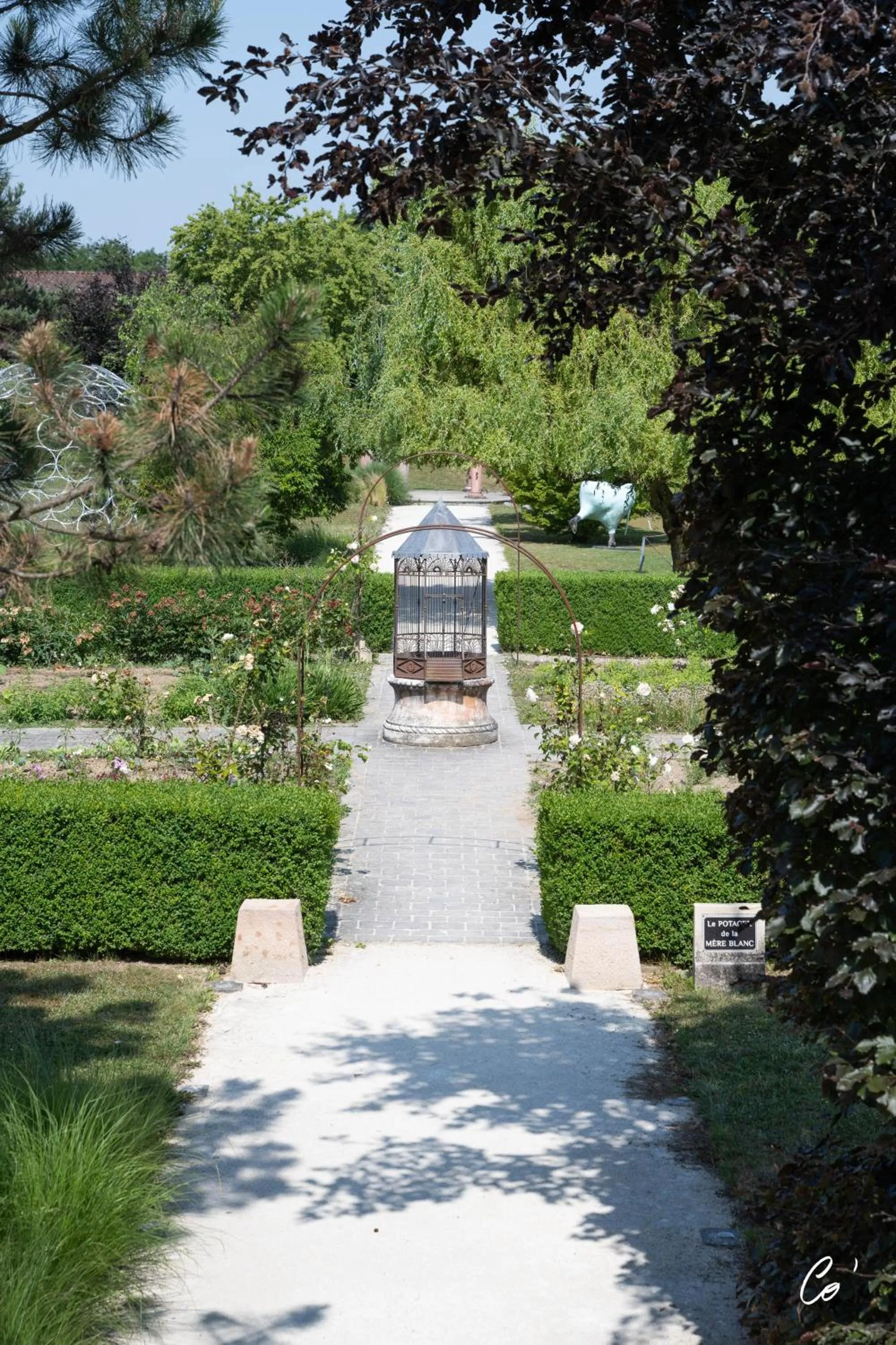 Garden in Georges Blanc Parc & Spa