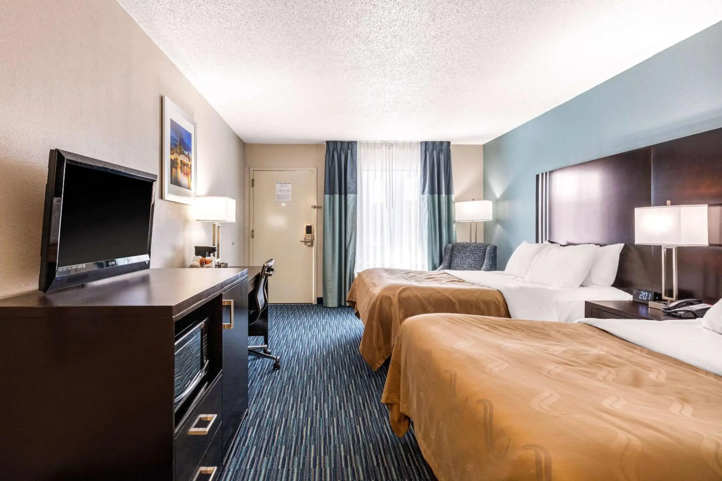 Queen Room with Two Queen Beds - Non-Smoking in Quality Inn Queen Room with Two Queen Beds - Non-Smoking in Quality Inn