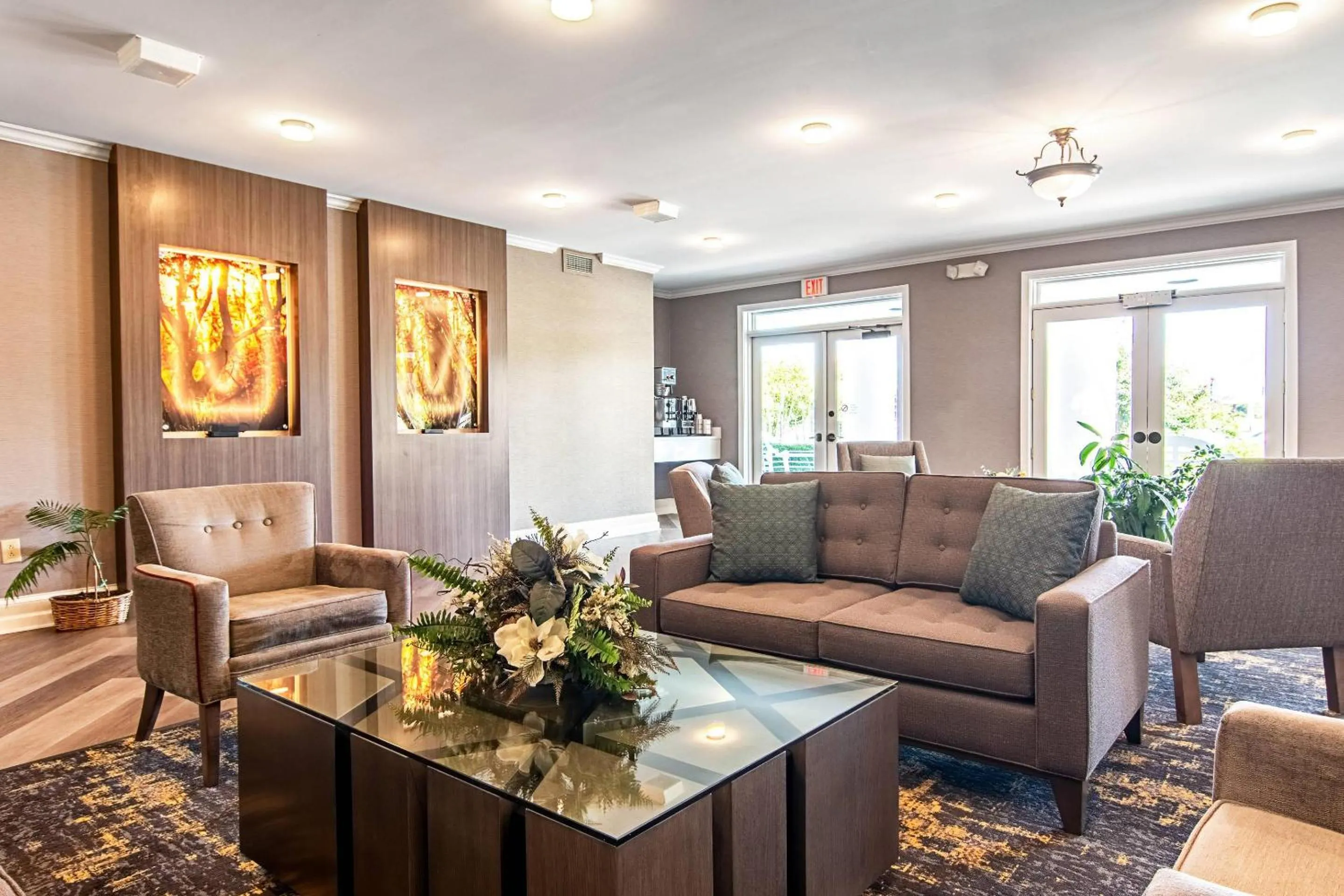 Lobby or reception in Clarion Inn Willow River