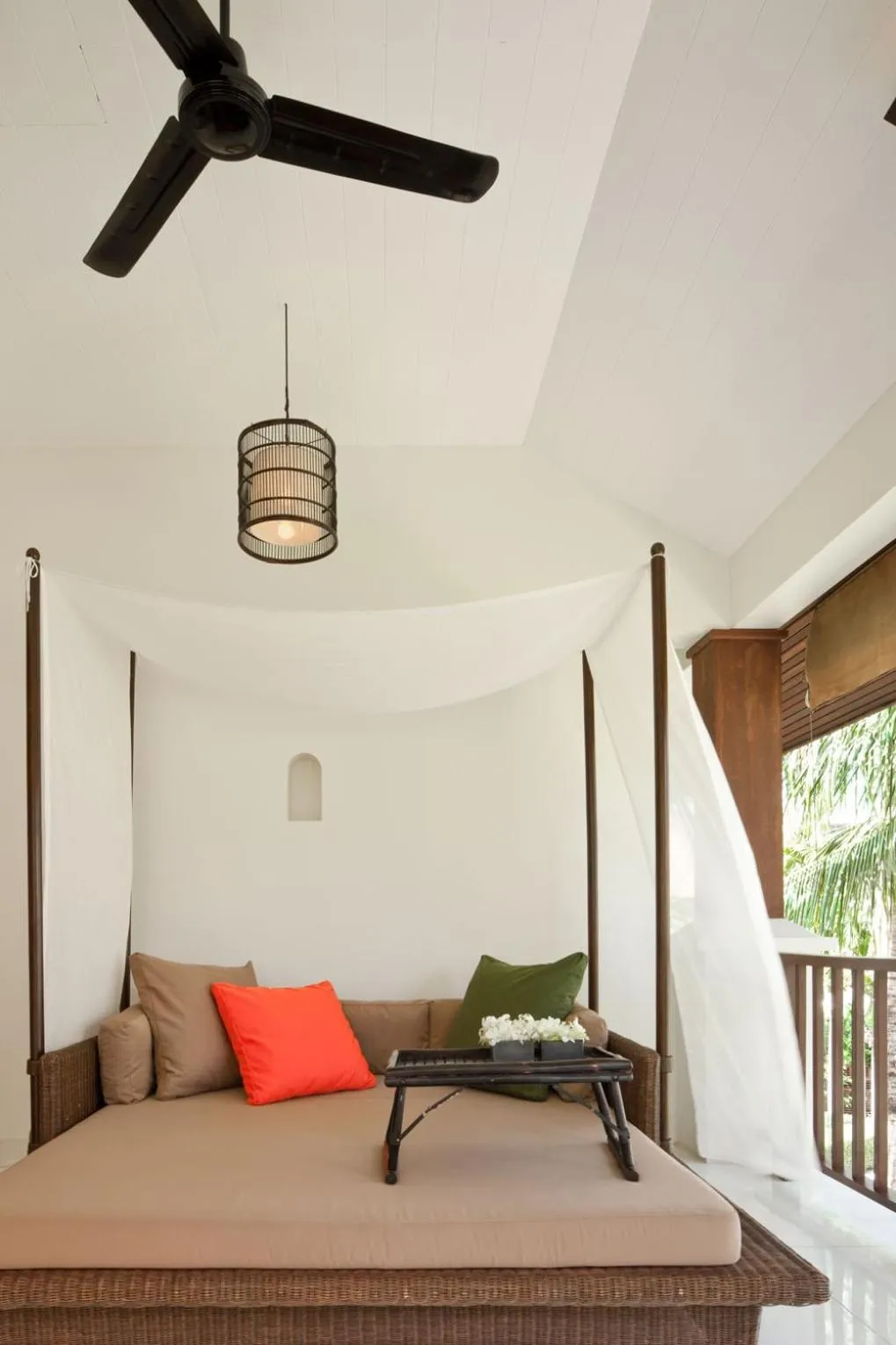 Balcony/Terrace, Bed in SALA Samui Choengmon Beach Resort