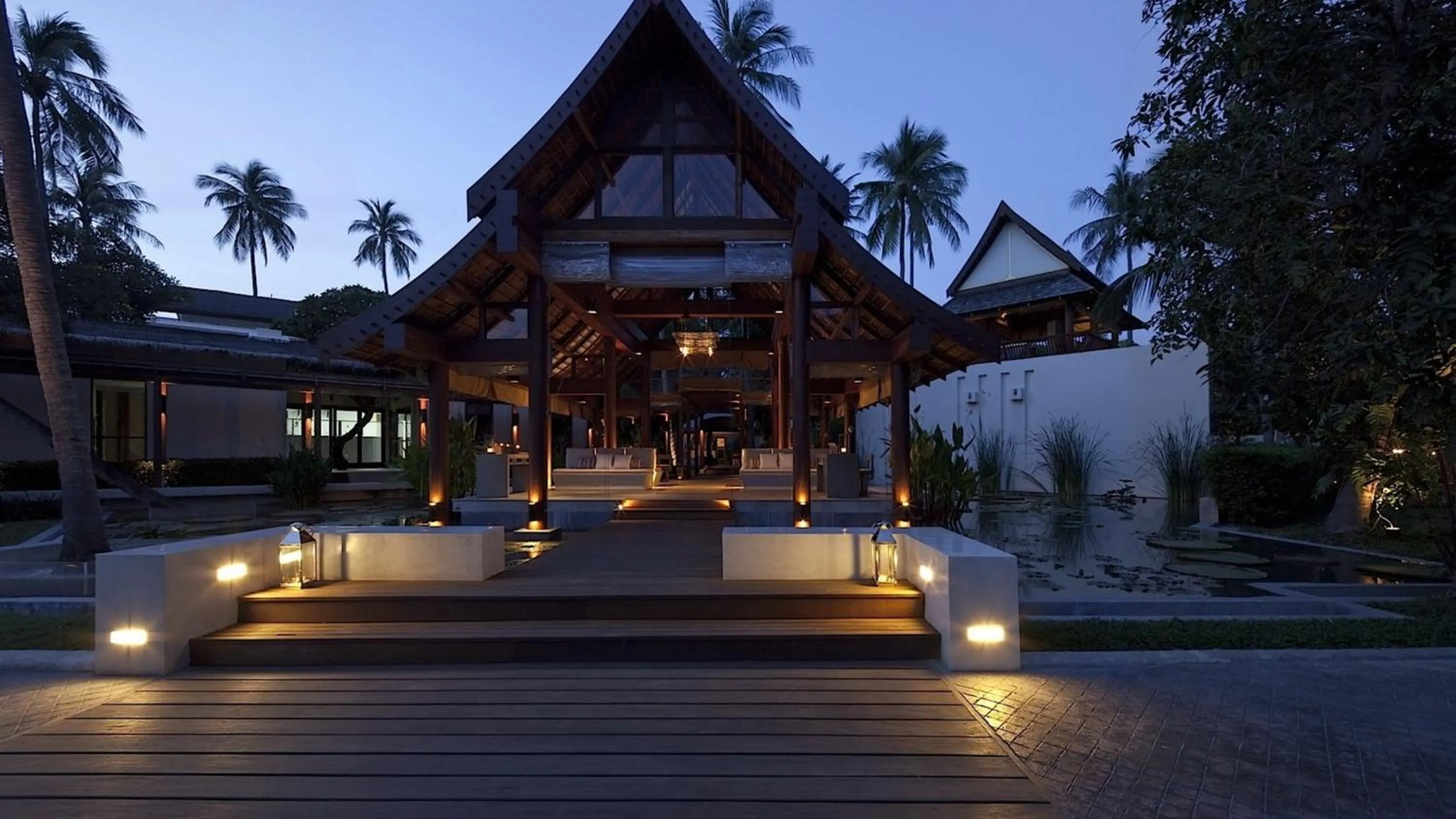 Facade/entrance in SALA Samui Choengmon Beach Resort