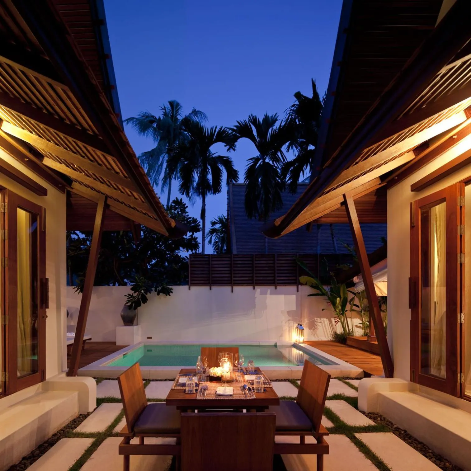 Seating area in SALA Samui Choengmon Beach Resort