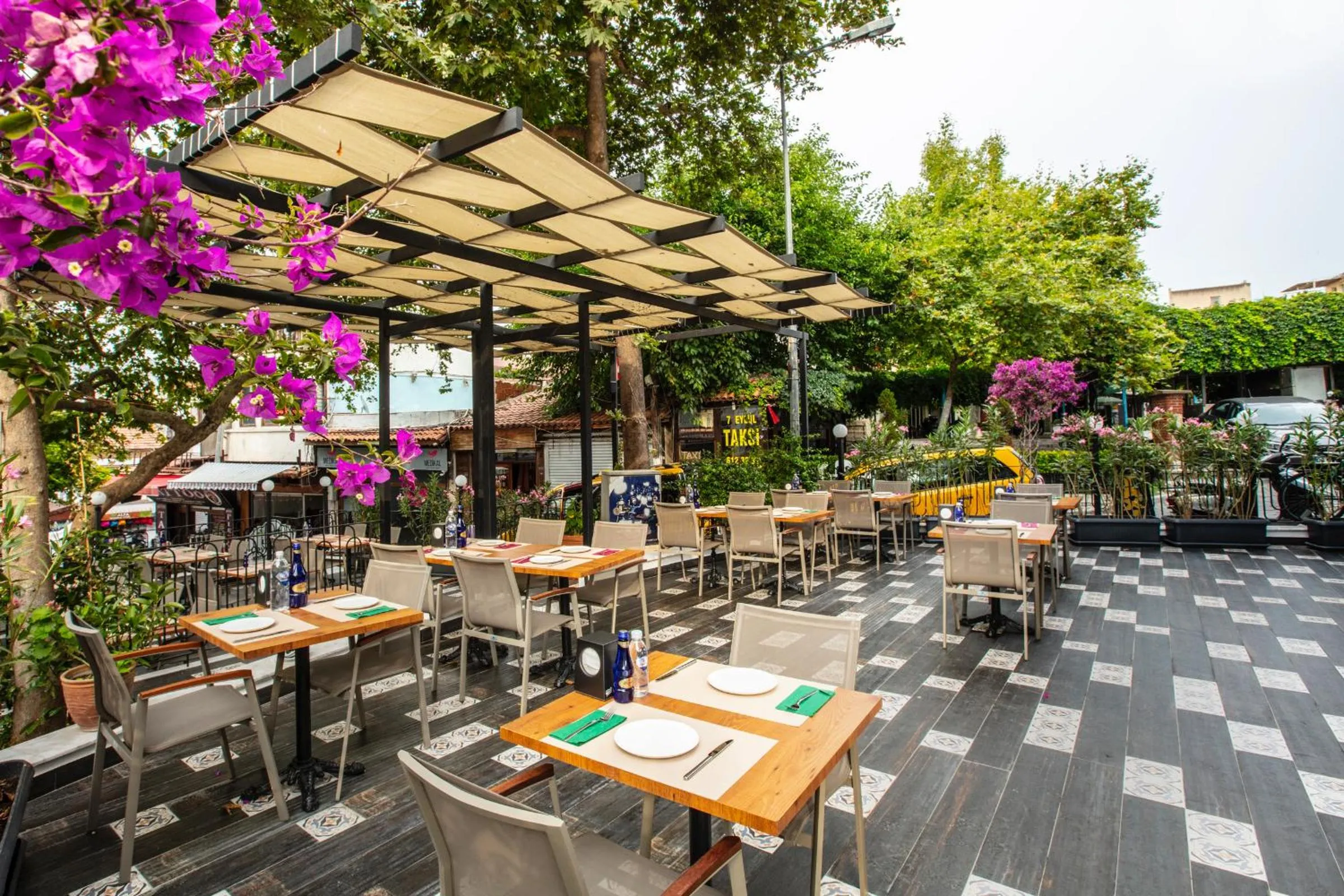 Patio in Eliada Hotel