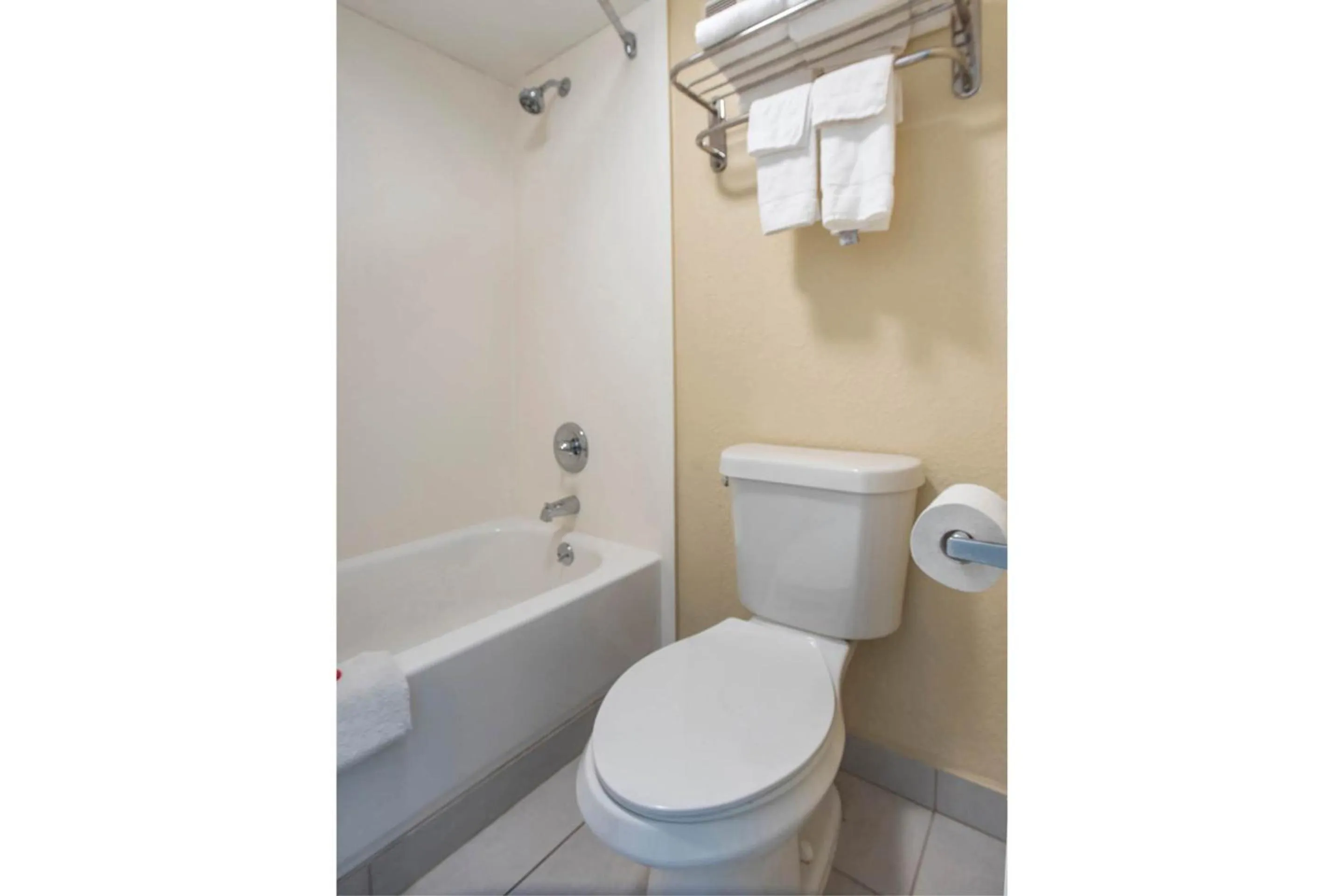 Bathroom in OYO Hotel Knoxville TN Cedar Bluff I-40