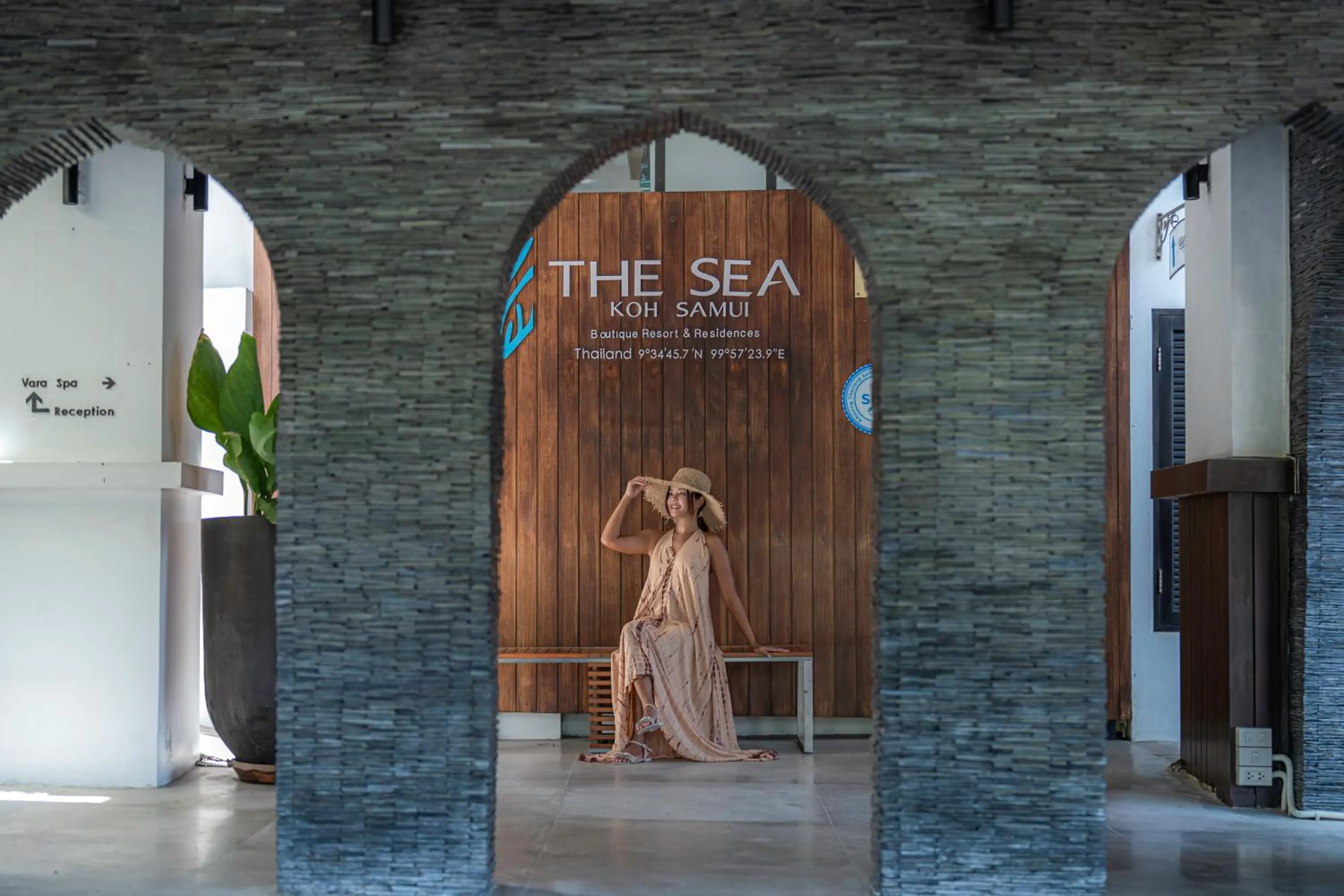 Facade/entrance in The Sea Koh Samui Resort and Residences by Tolani
