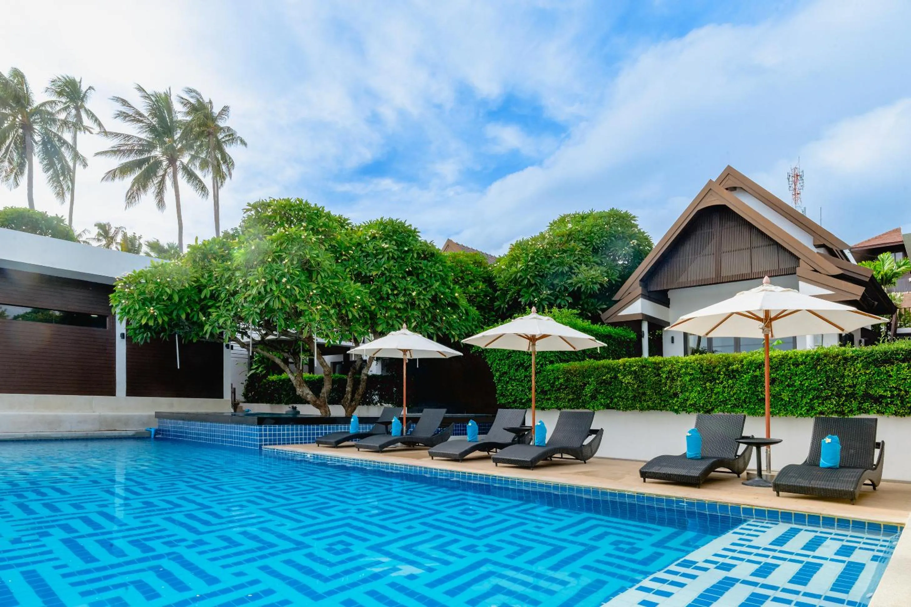 Swimming pool in The Sea Koh Samui Resort and Residences by Tolani