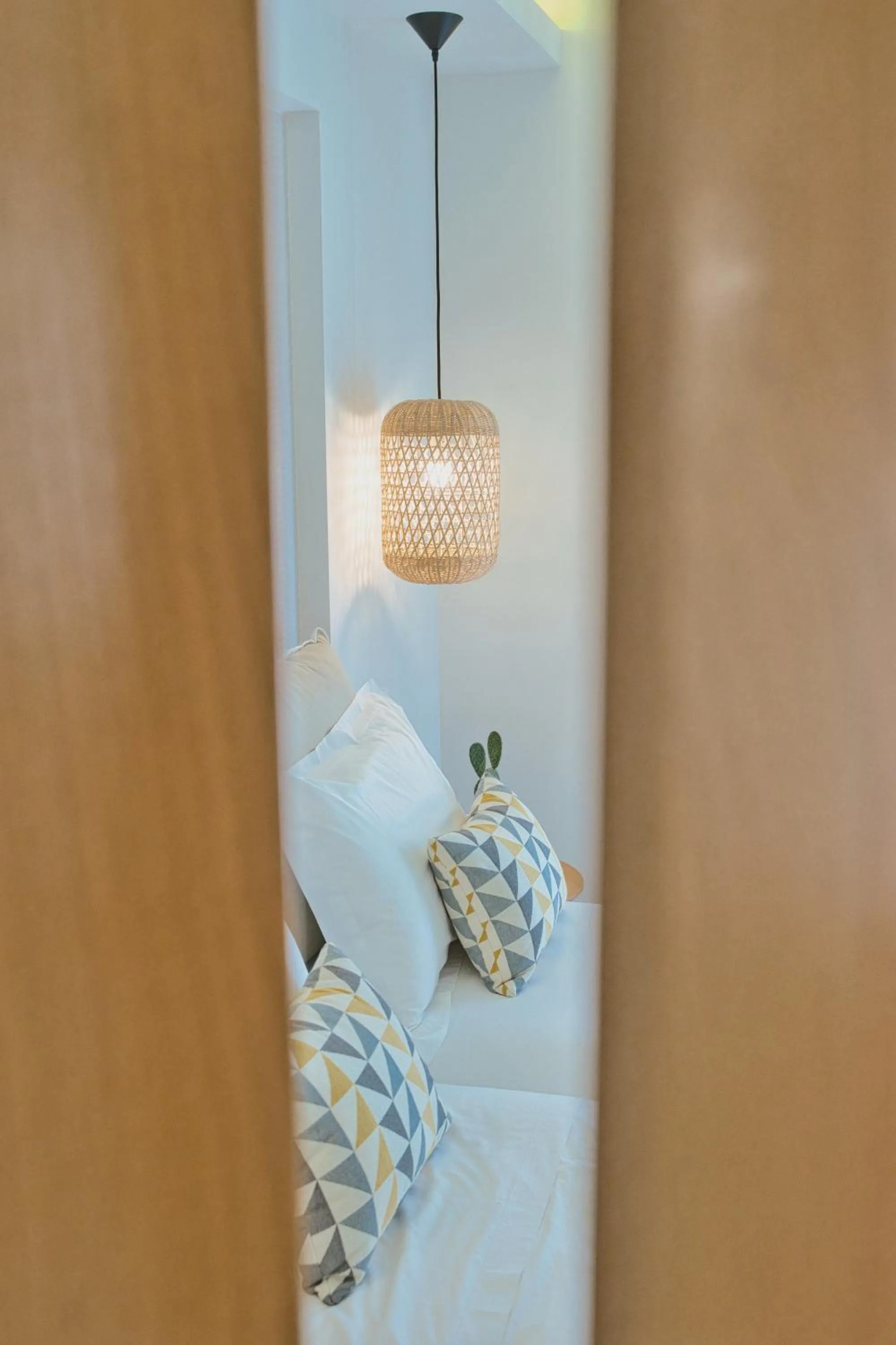 Bed in Aeolia suites