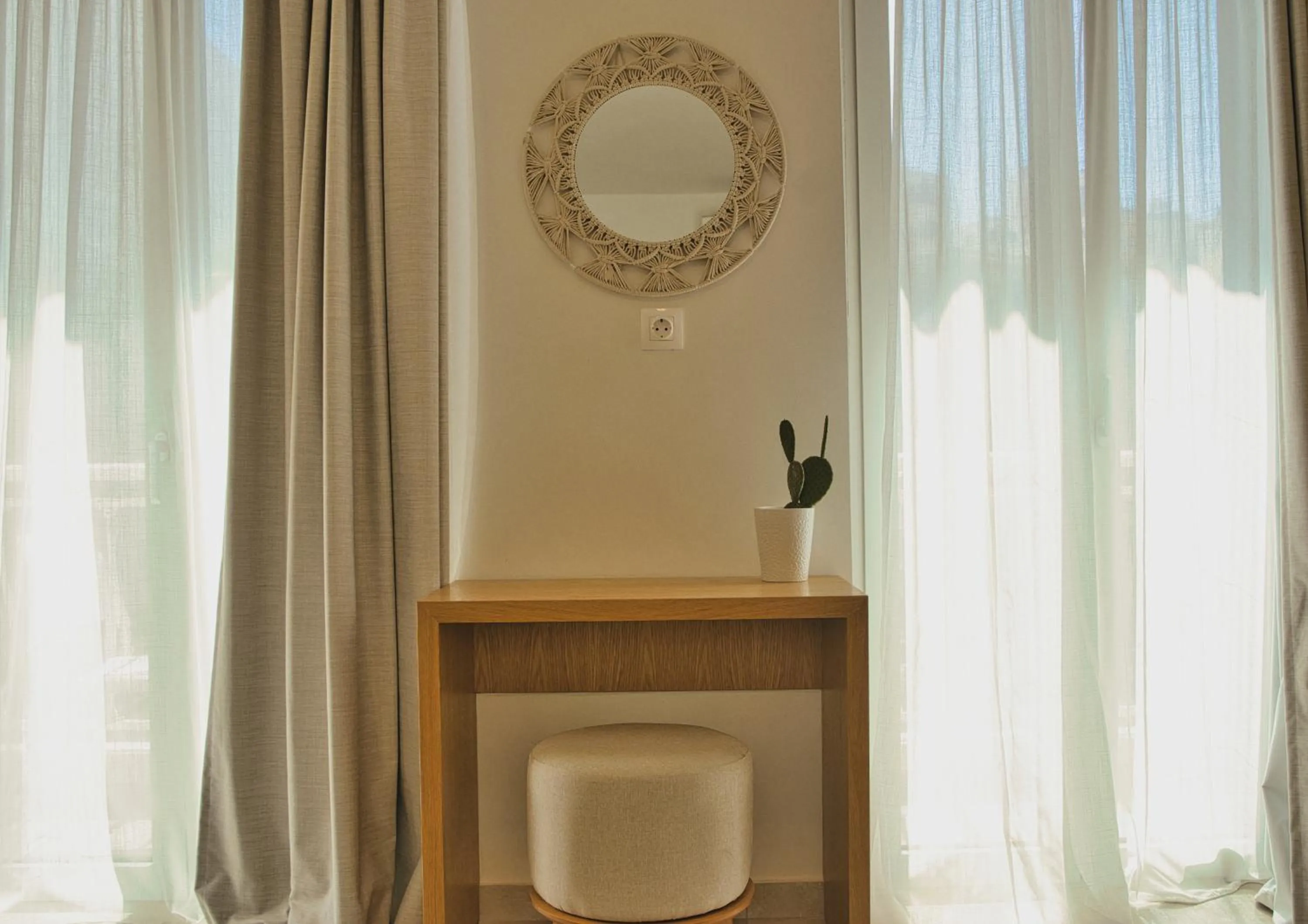 Bedroom in Aeolia suites