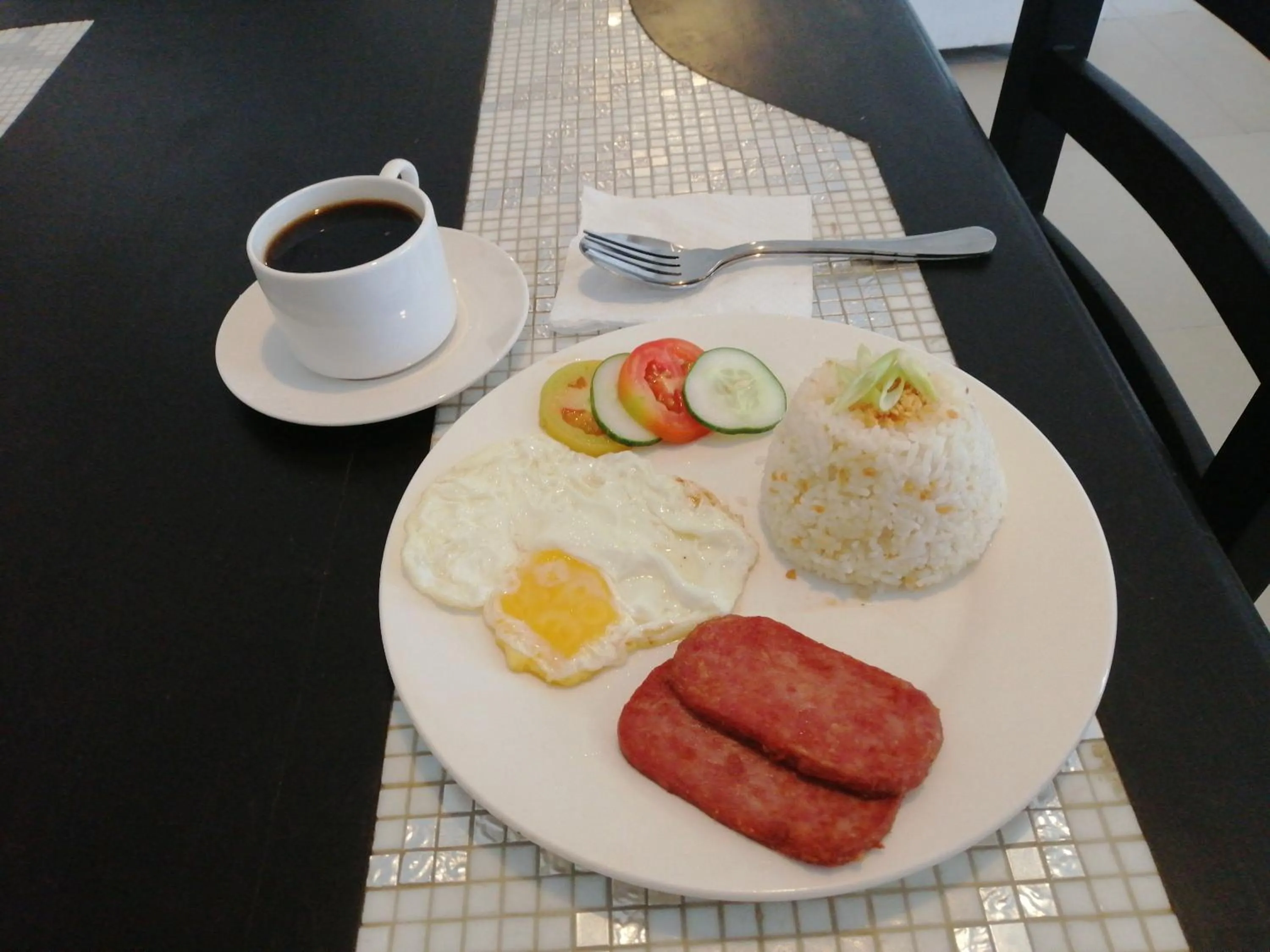 Breakfast in Hotel Rupert A Baler