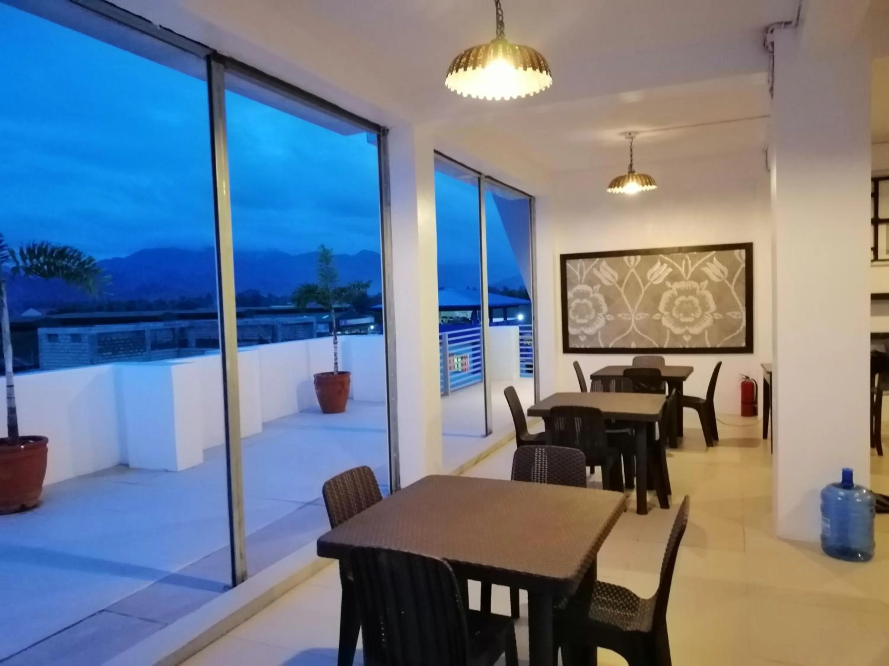Dining area in Hotel Rupert A Baler