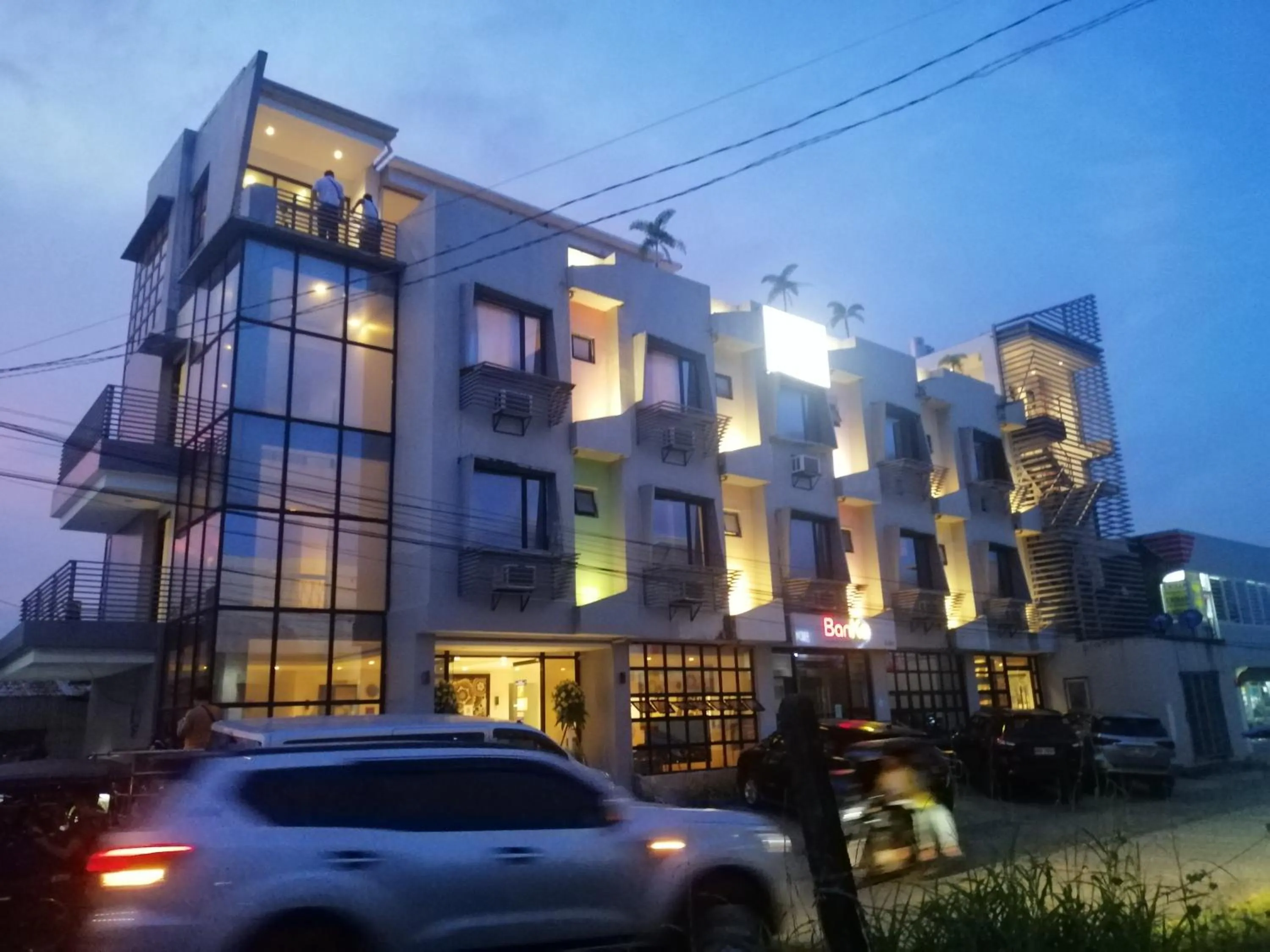 Sunset in Hotel Rupert A Baler