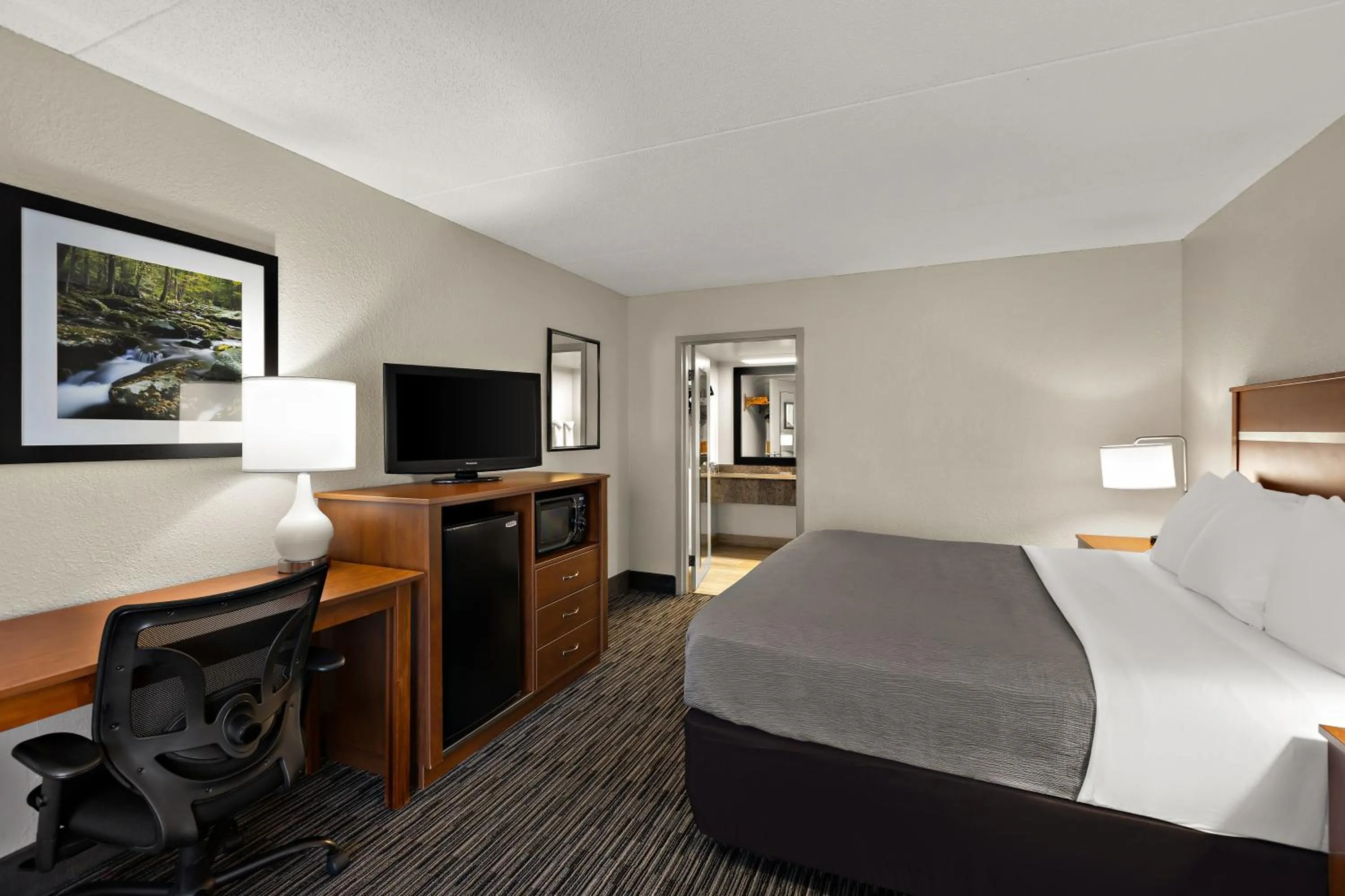 View (from property/room), Bed in Quality Inn Dandridge