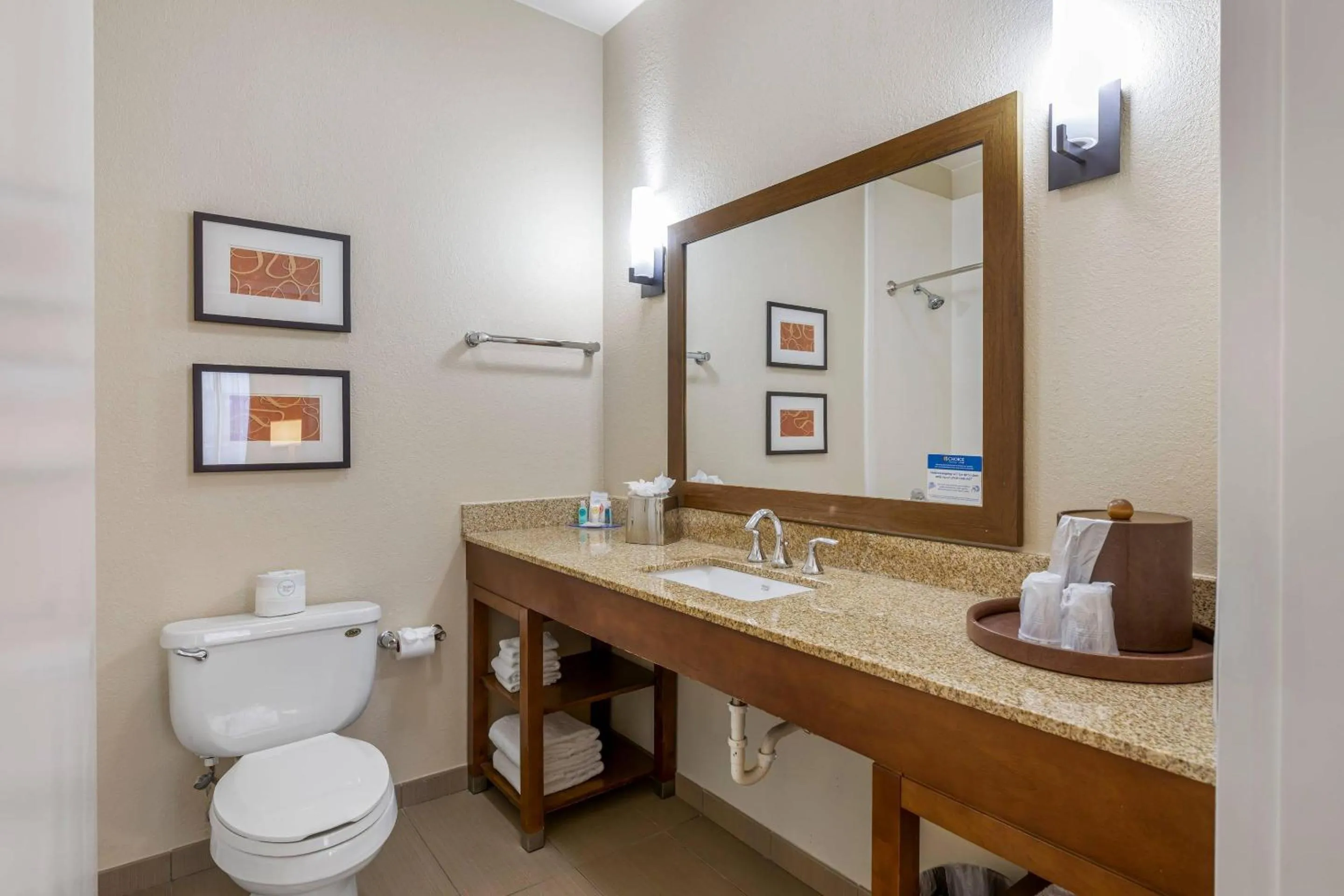 Bedroom in Comfort Inn Memphis Downtown