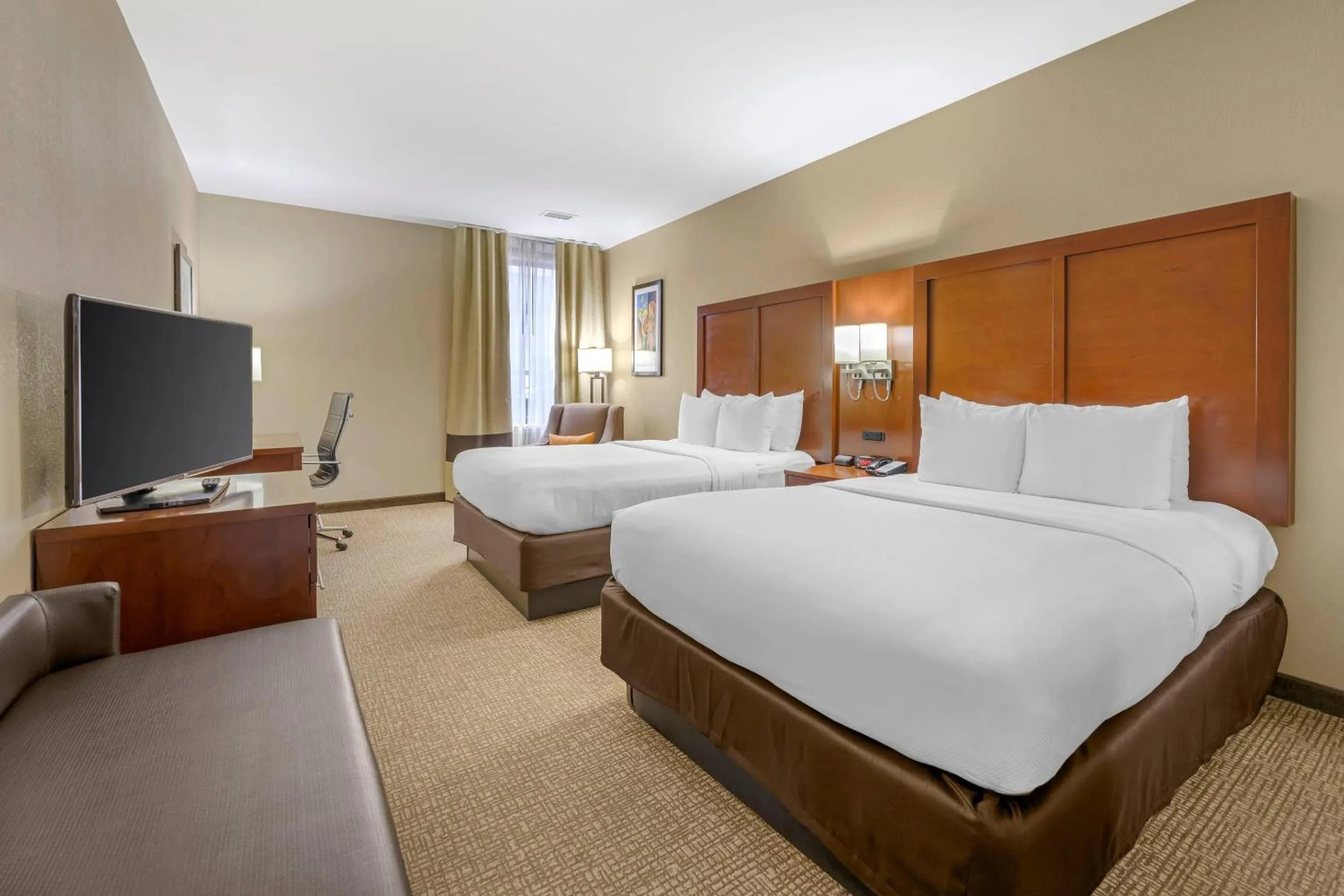 Bedroom, Bed in Comfort Inn Memphis Downtown