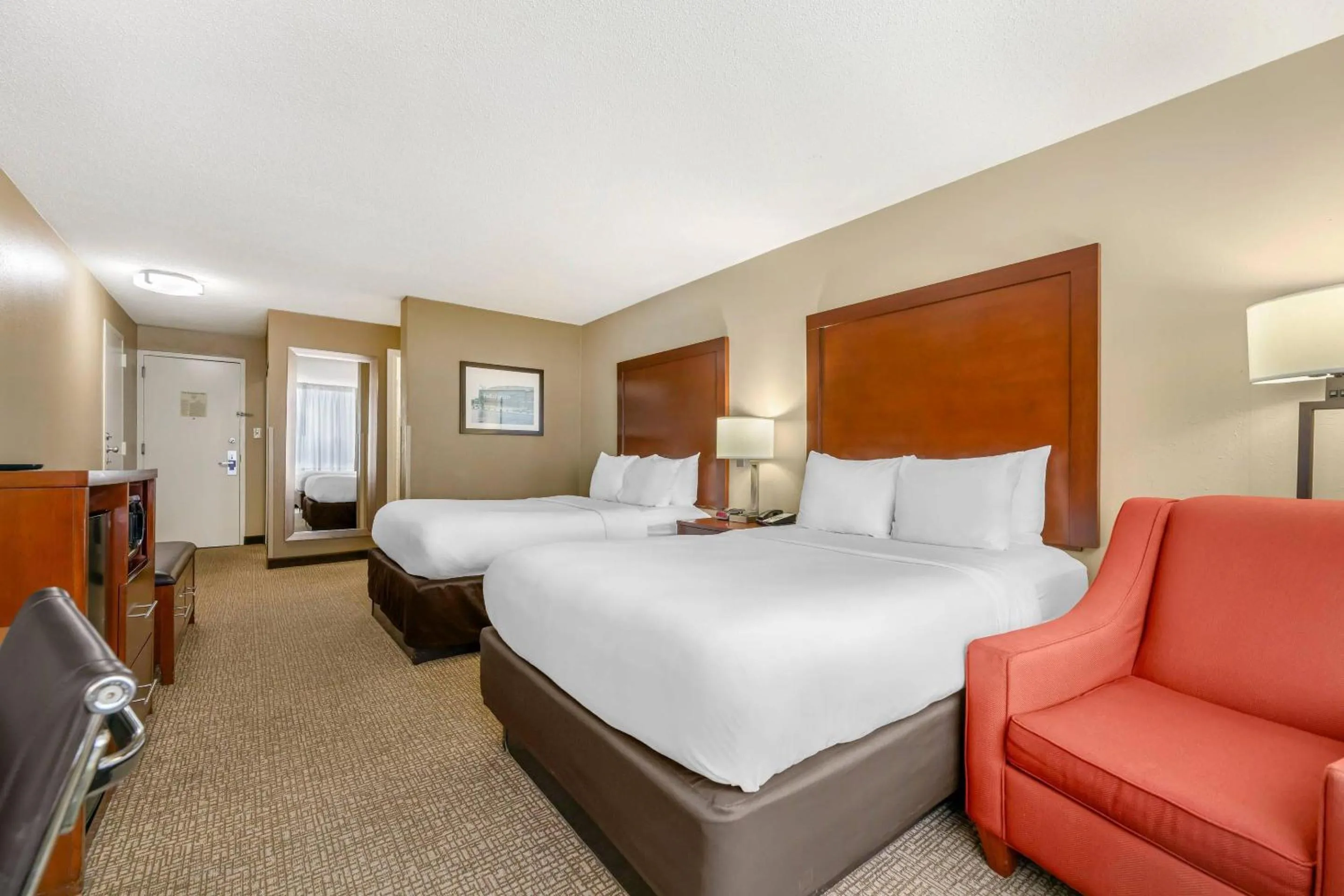 Bedroom, Bed in Comfort Inn Memphis Downtown