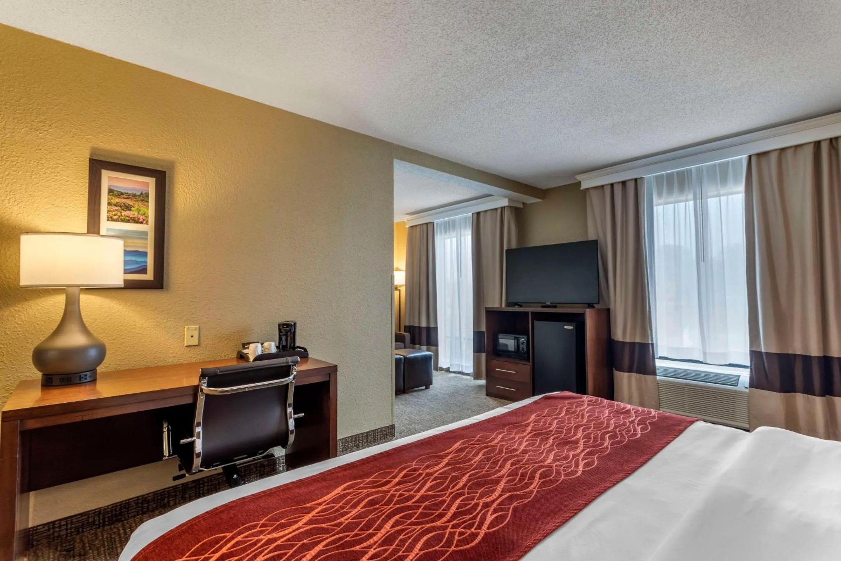 Bedroom, Bed in Comfort Inn Kingsport Southeast