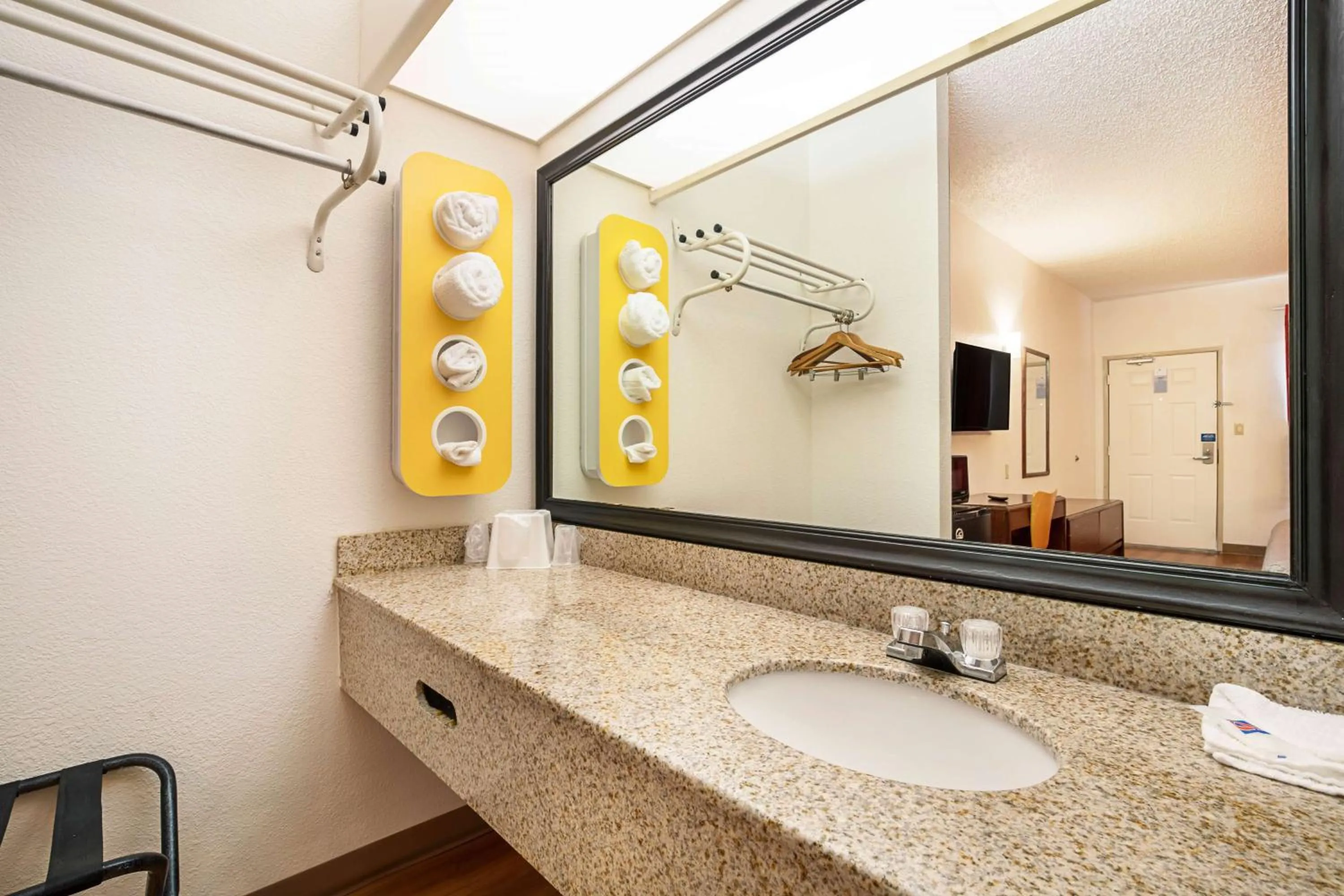 Bathroom in Motel 6-Covington, TN