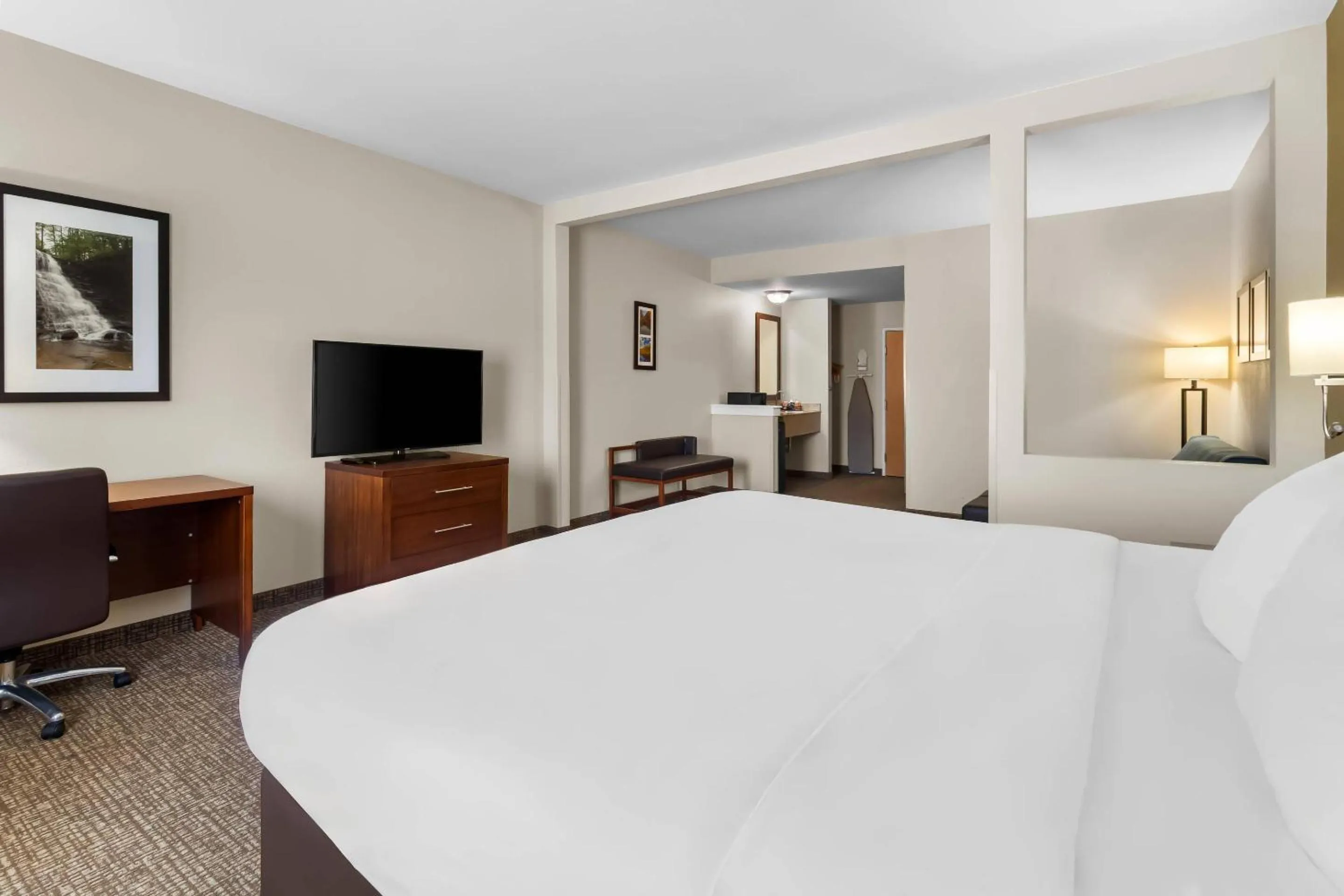 Bedroom, Bed in Comfort Suites Goodlettsville Rivergate