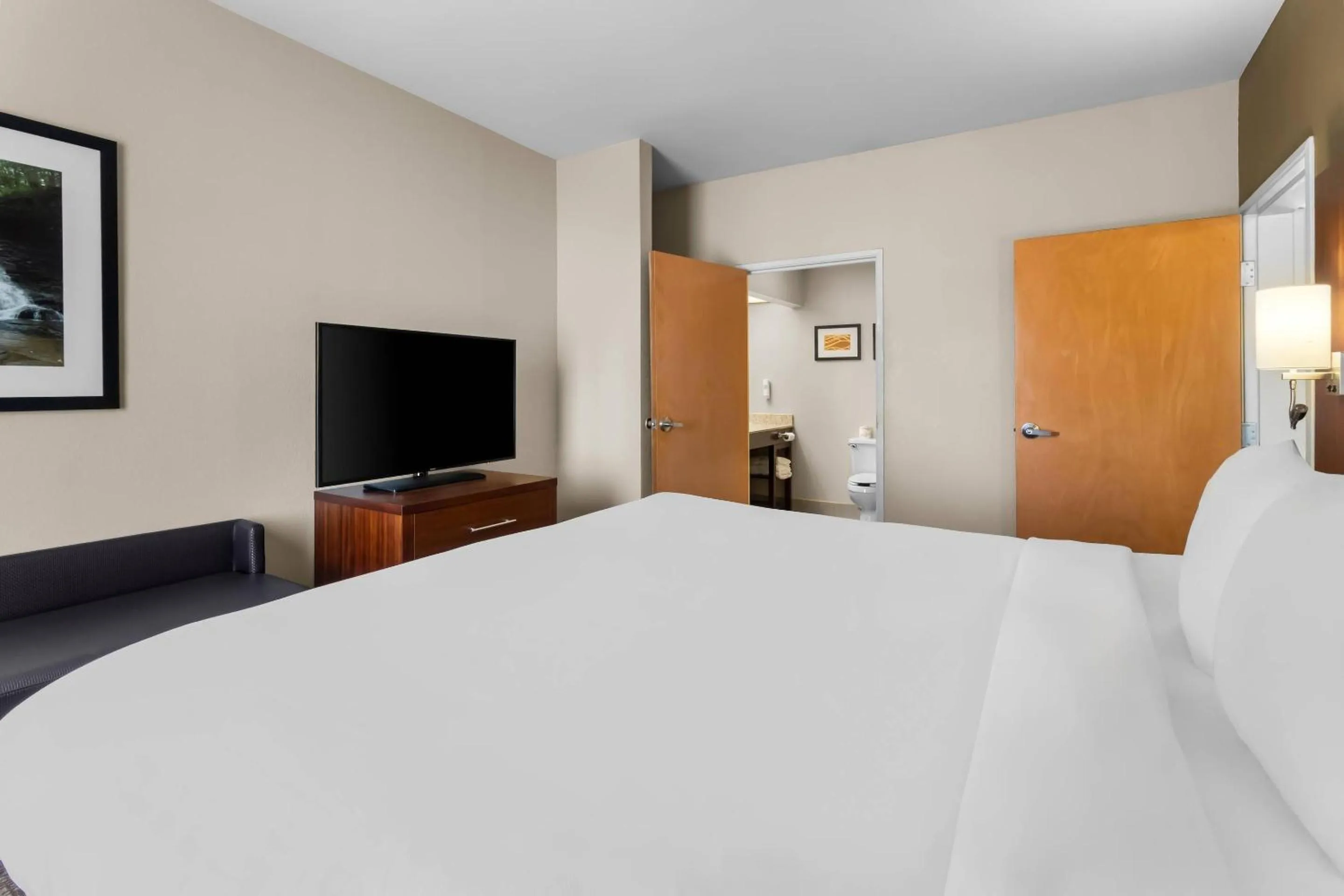Bedroom, Bed in Comfort Suites Goodlettsville Rivergate