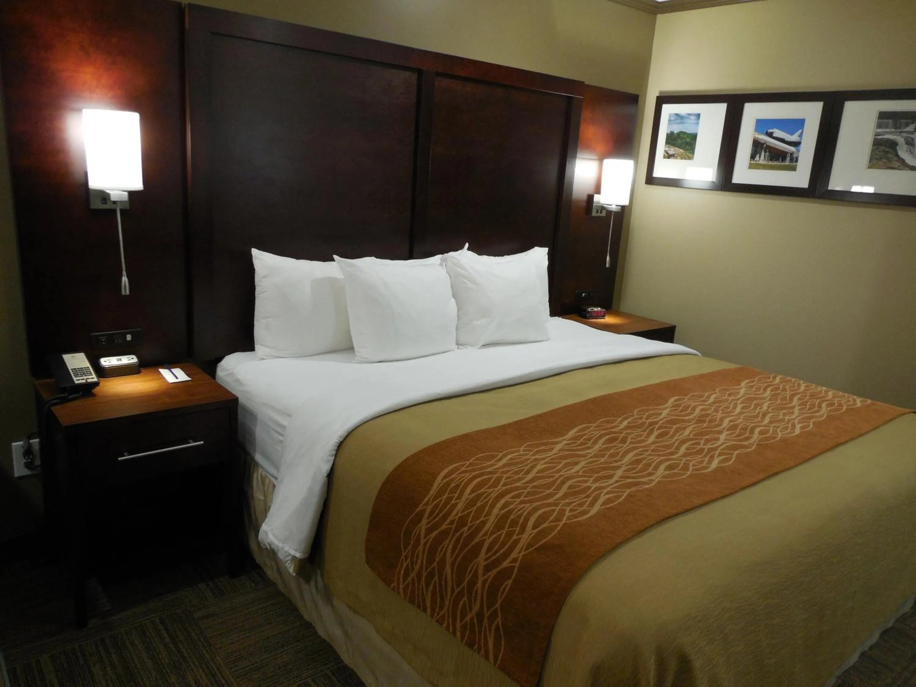 Bedroom in Giles Hotel Inn and Suites