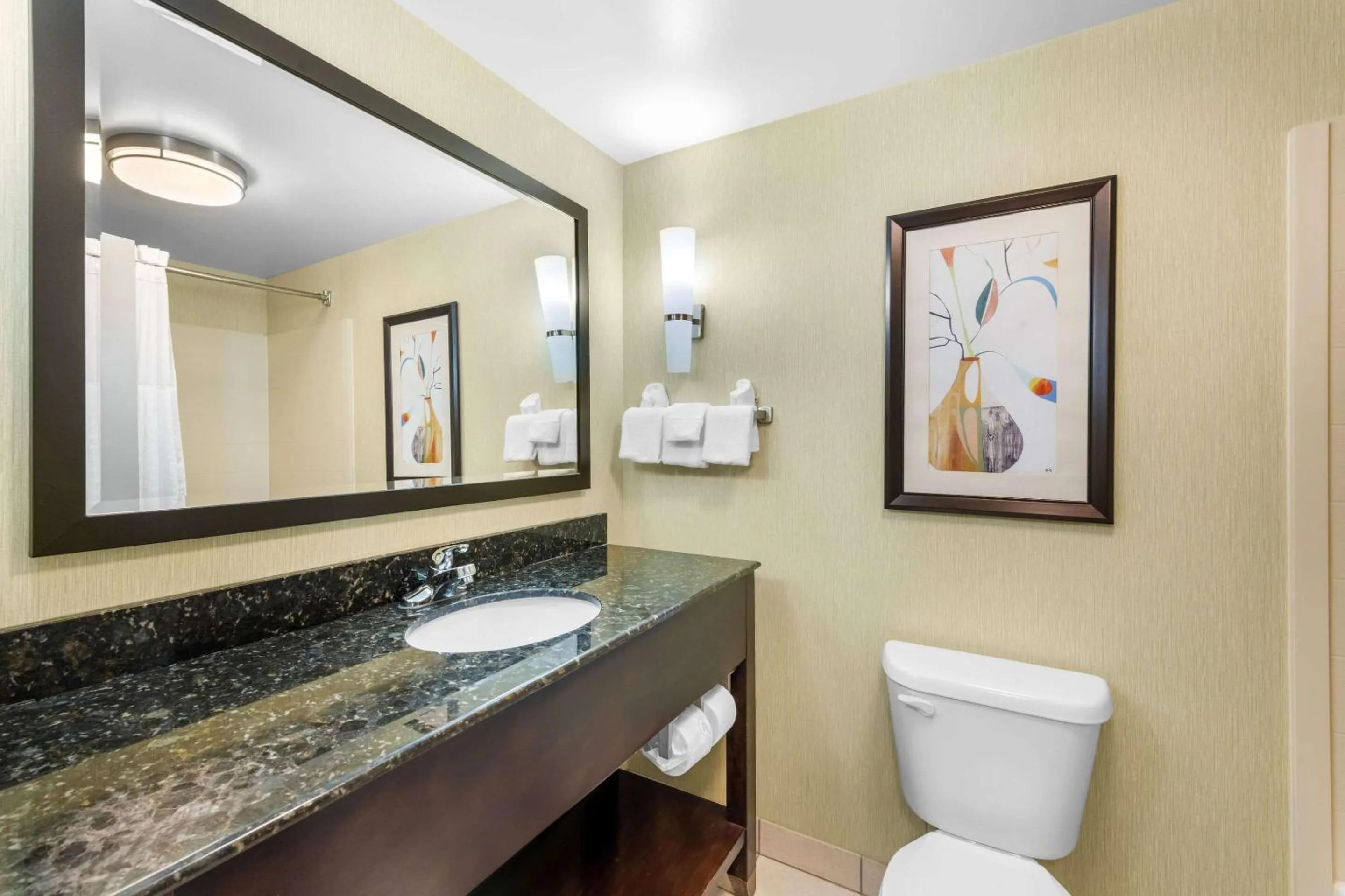 Bedroom in Comfort Suites Knoxville West - Farragut