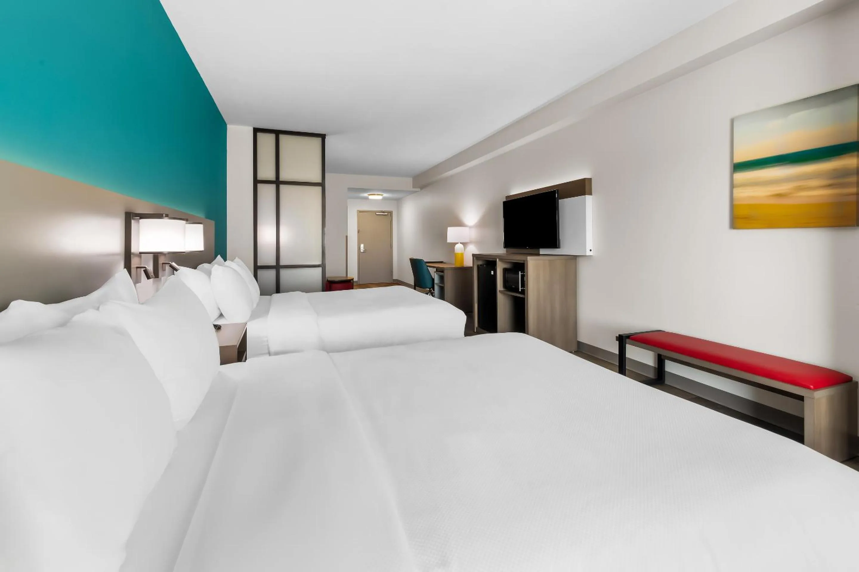 Property building, Bed in Comfort Suites Knoxville West - Farragut