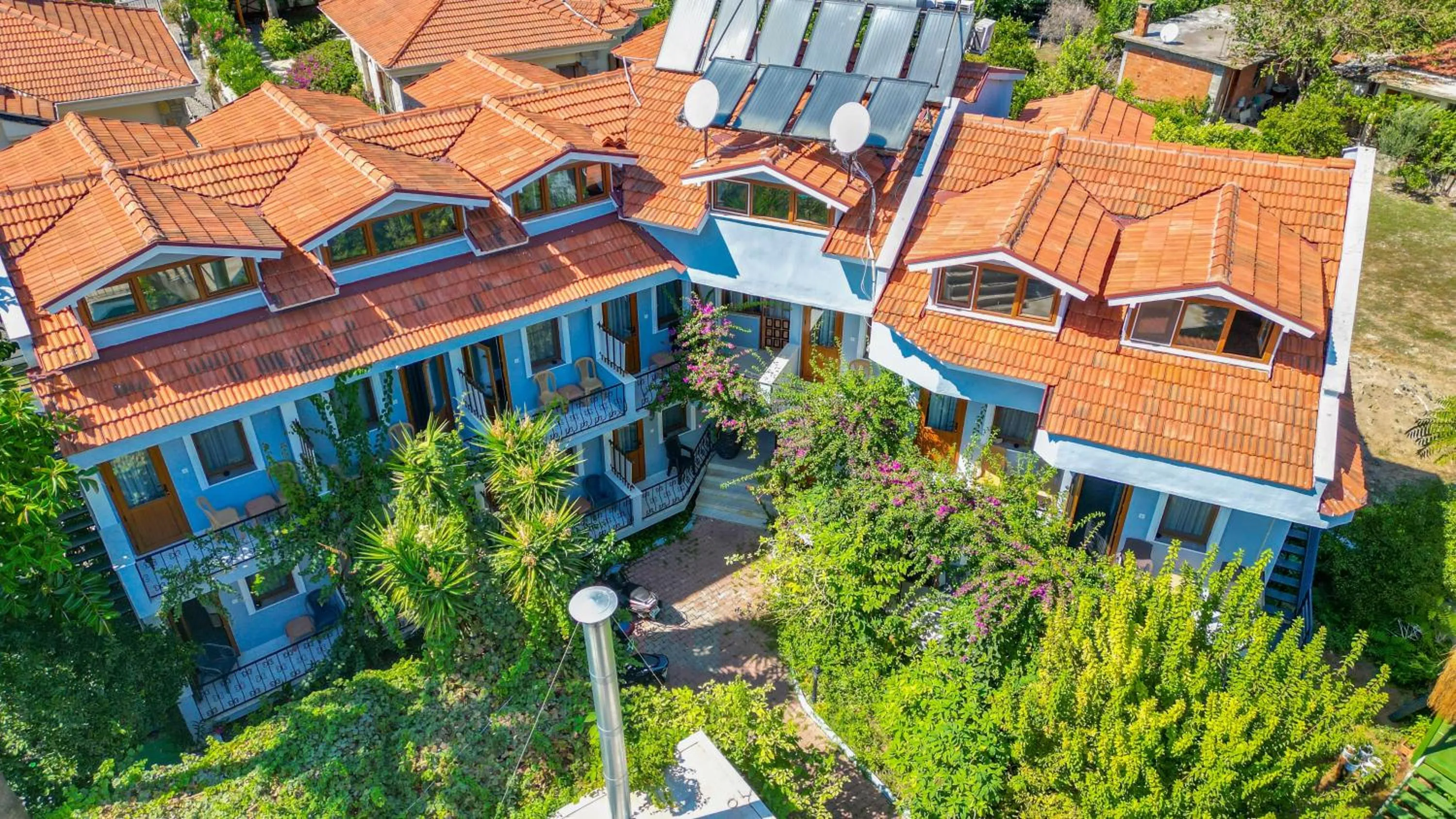 Garden view in YENI DOGA HOTEL