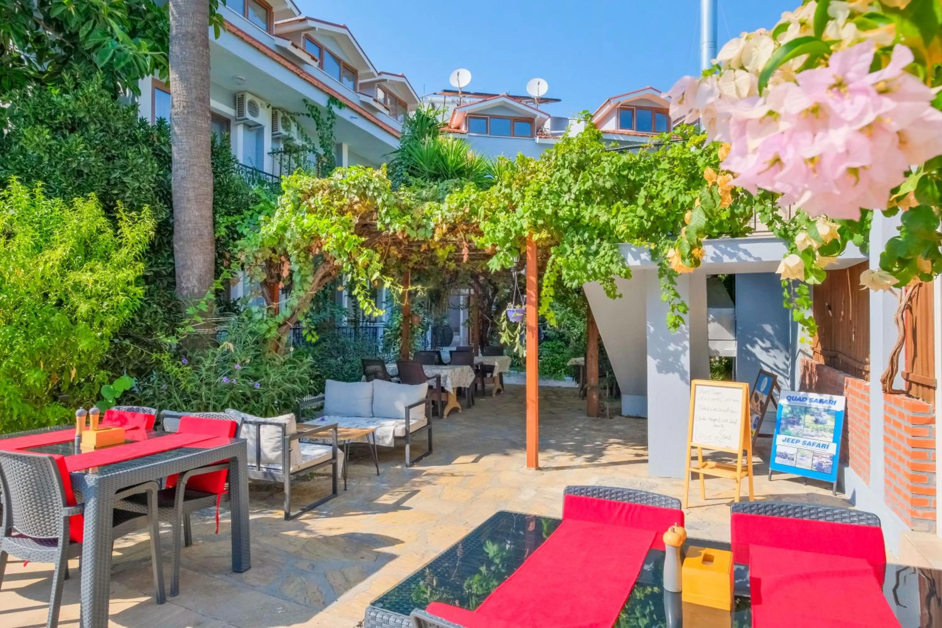 Garden view in YENI DOGA HOTEL