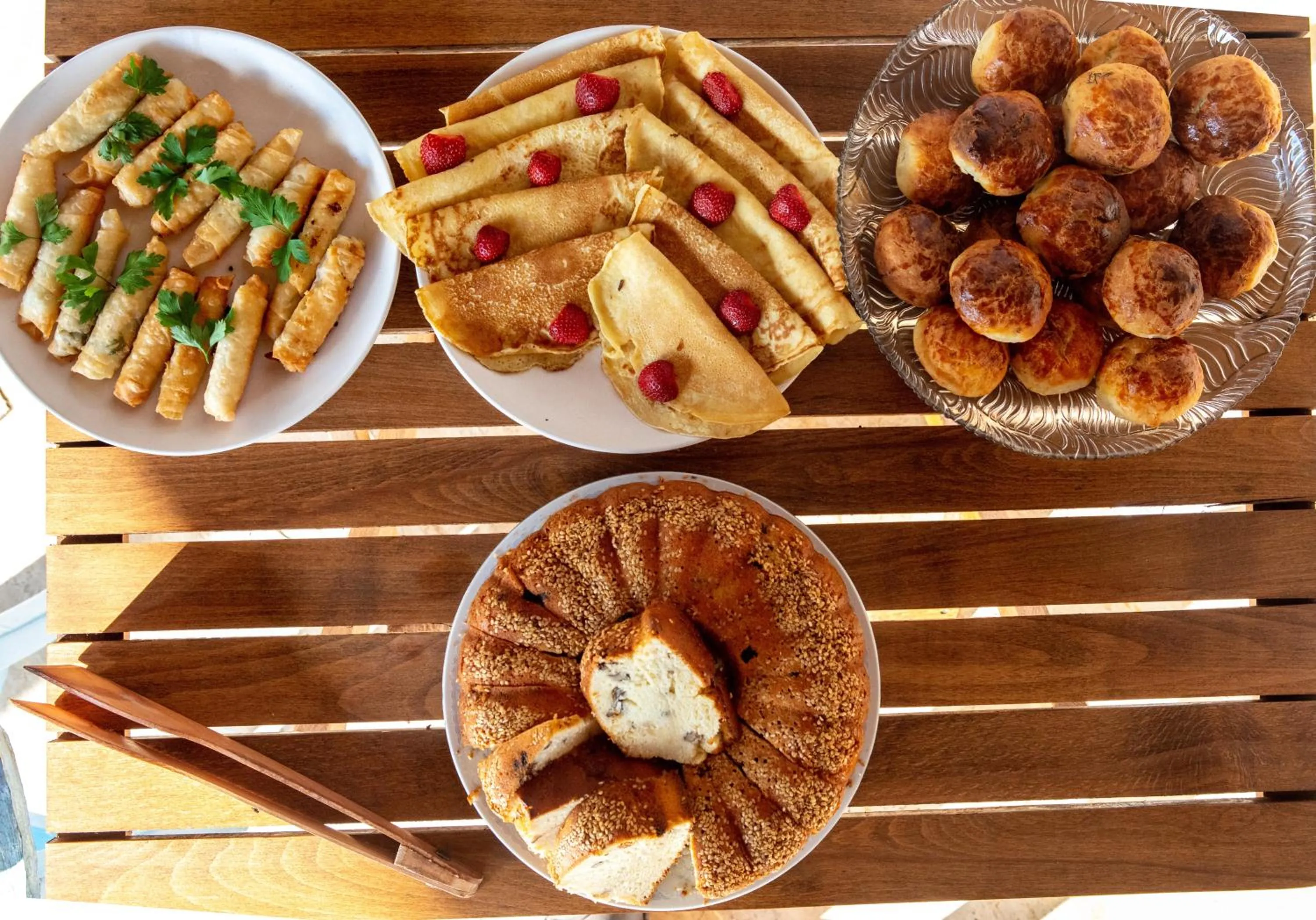 Buffet breakfast in YENI DOGA HOTEL