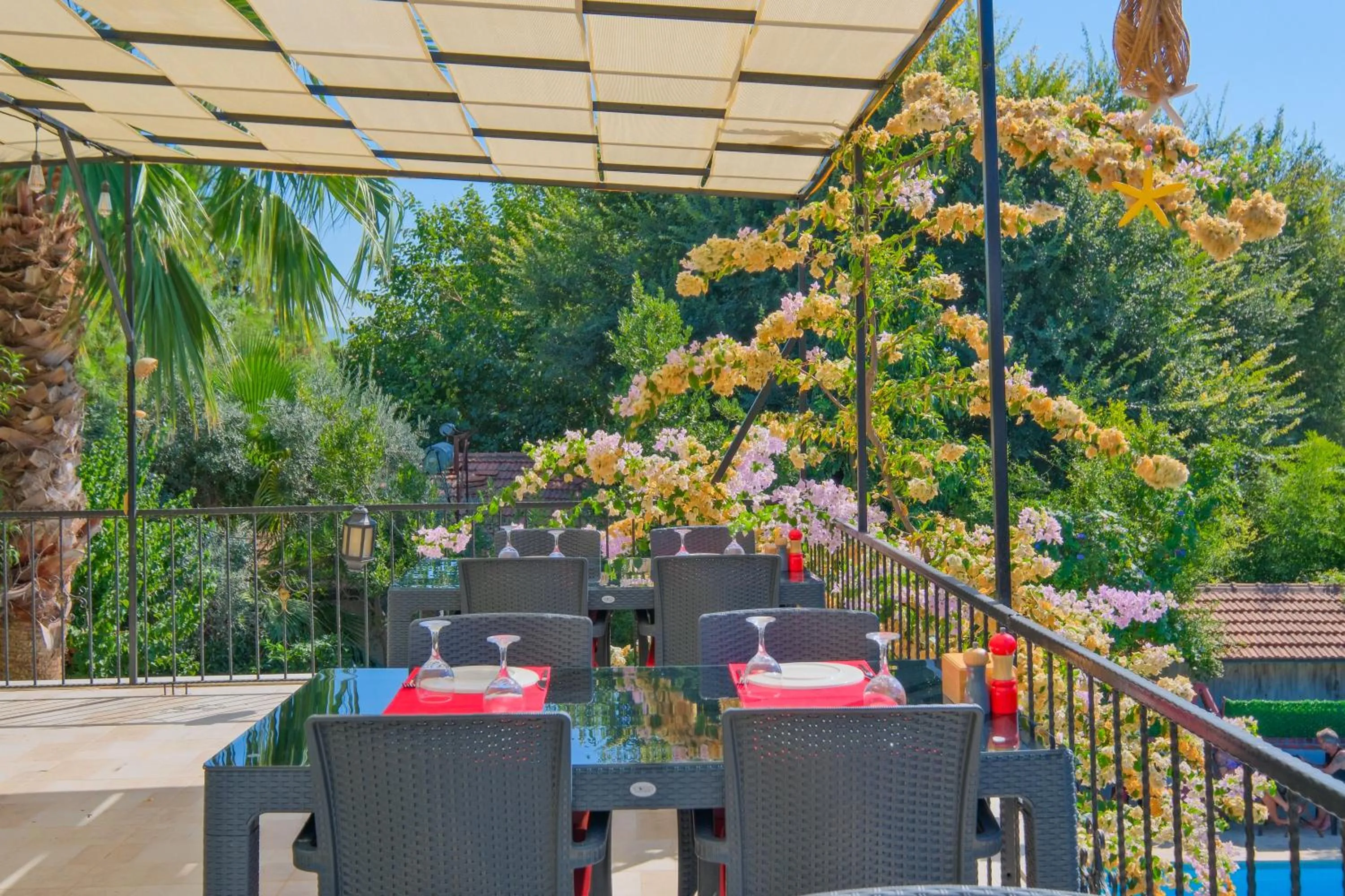Balcony/Terrace in YENI DOGA HOTEL