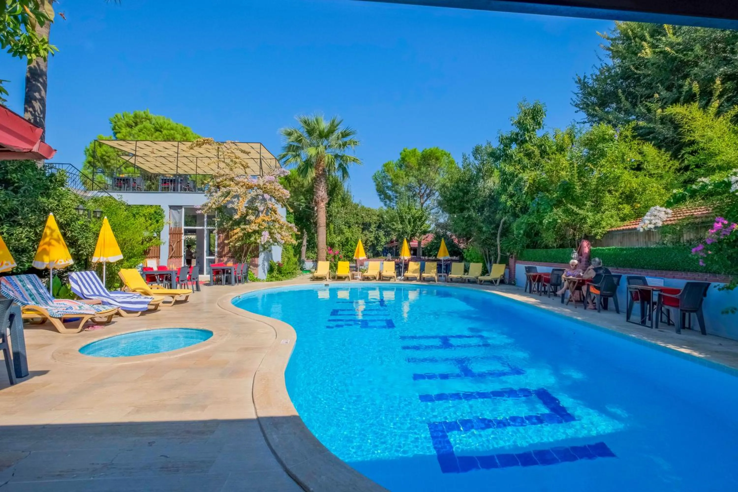 Pool view in YENI DOGA HOTEL