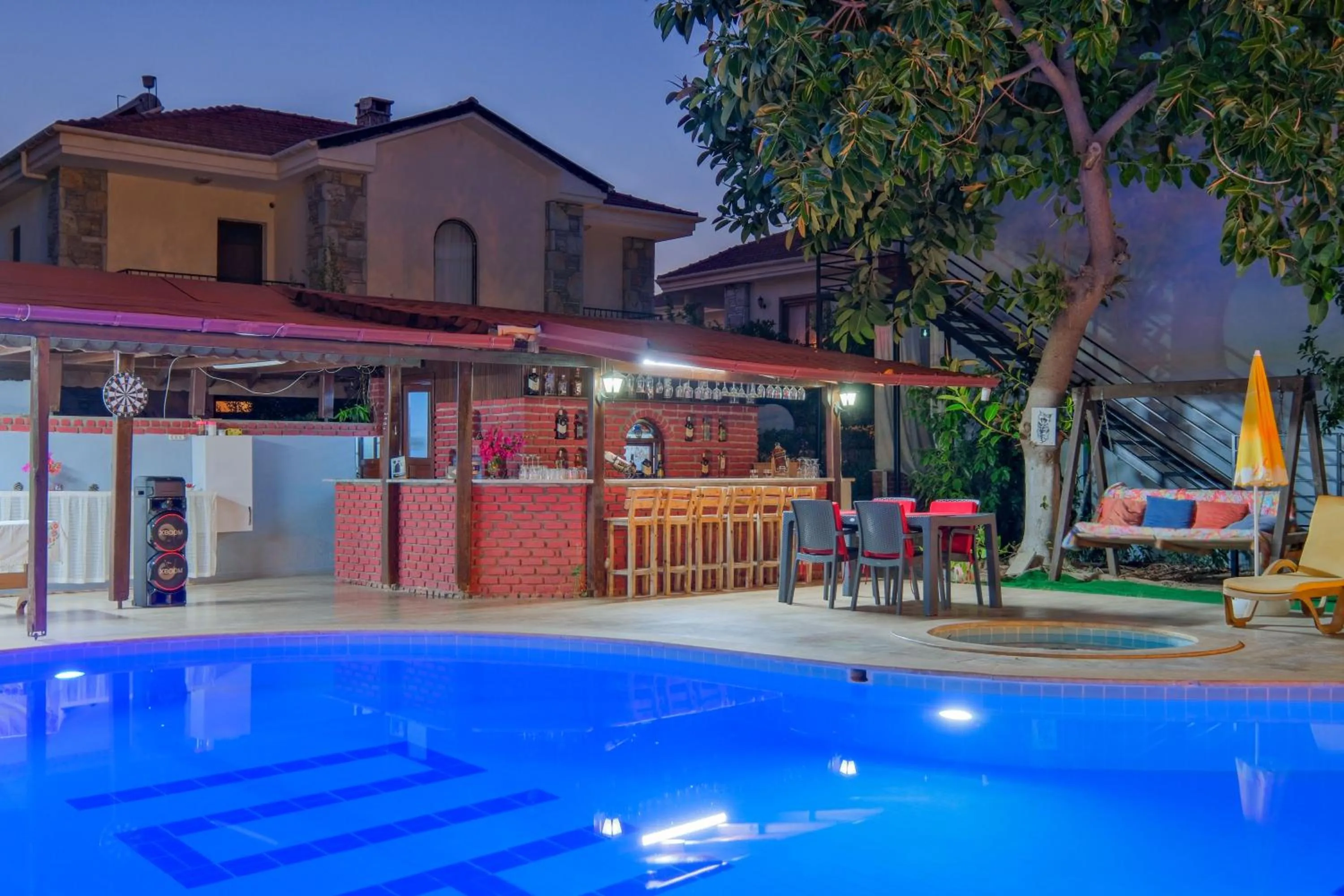 Pool view in YENI DOGA HOTEL