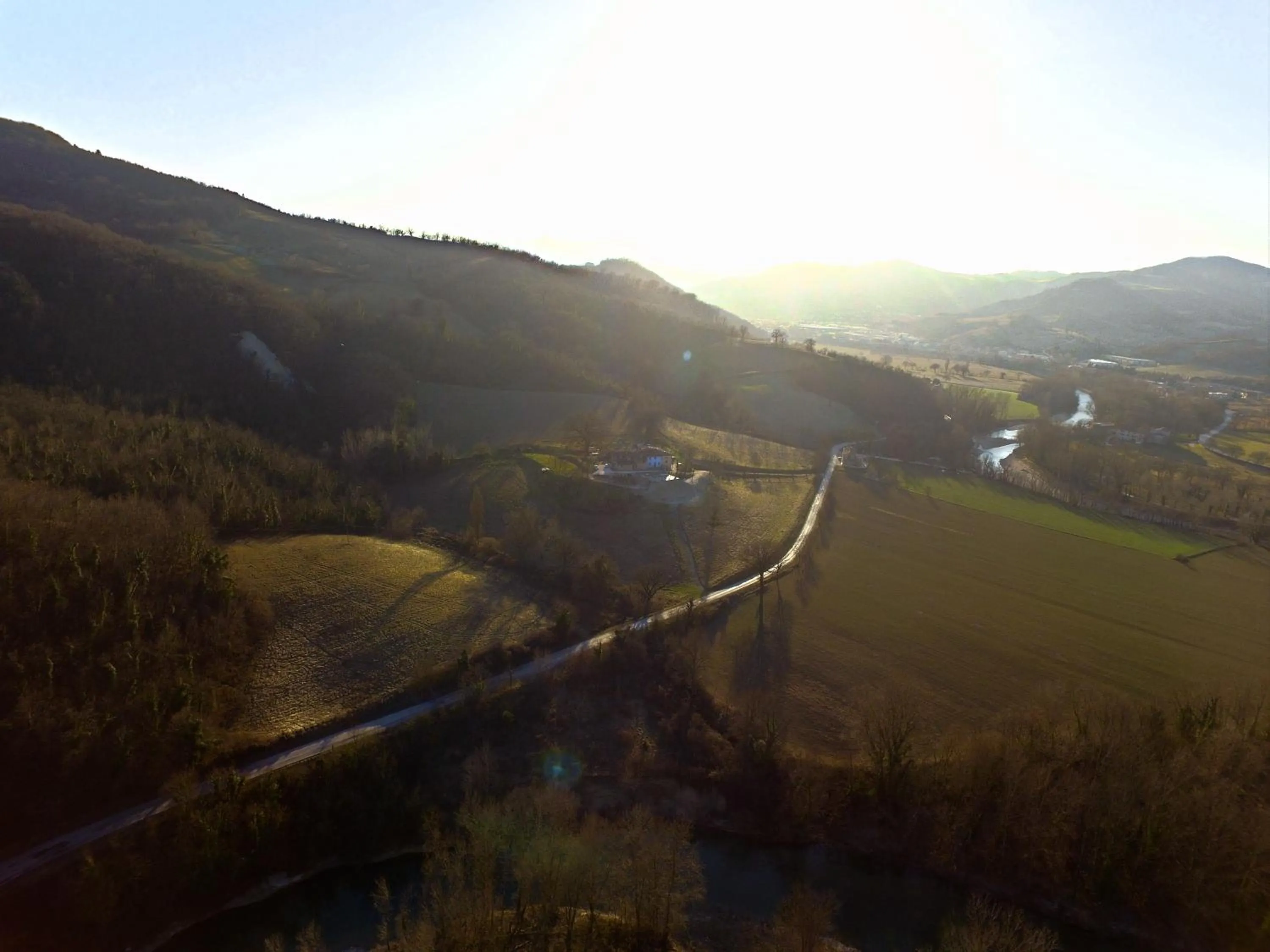 Natural landscape in La Corte di Nonna Quercia