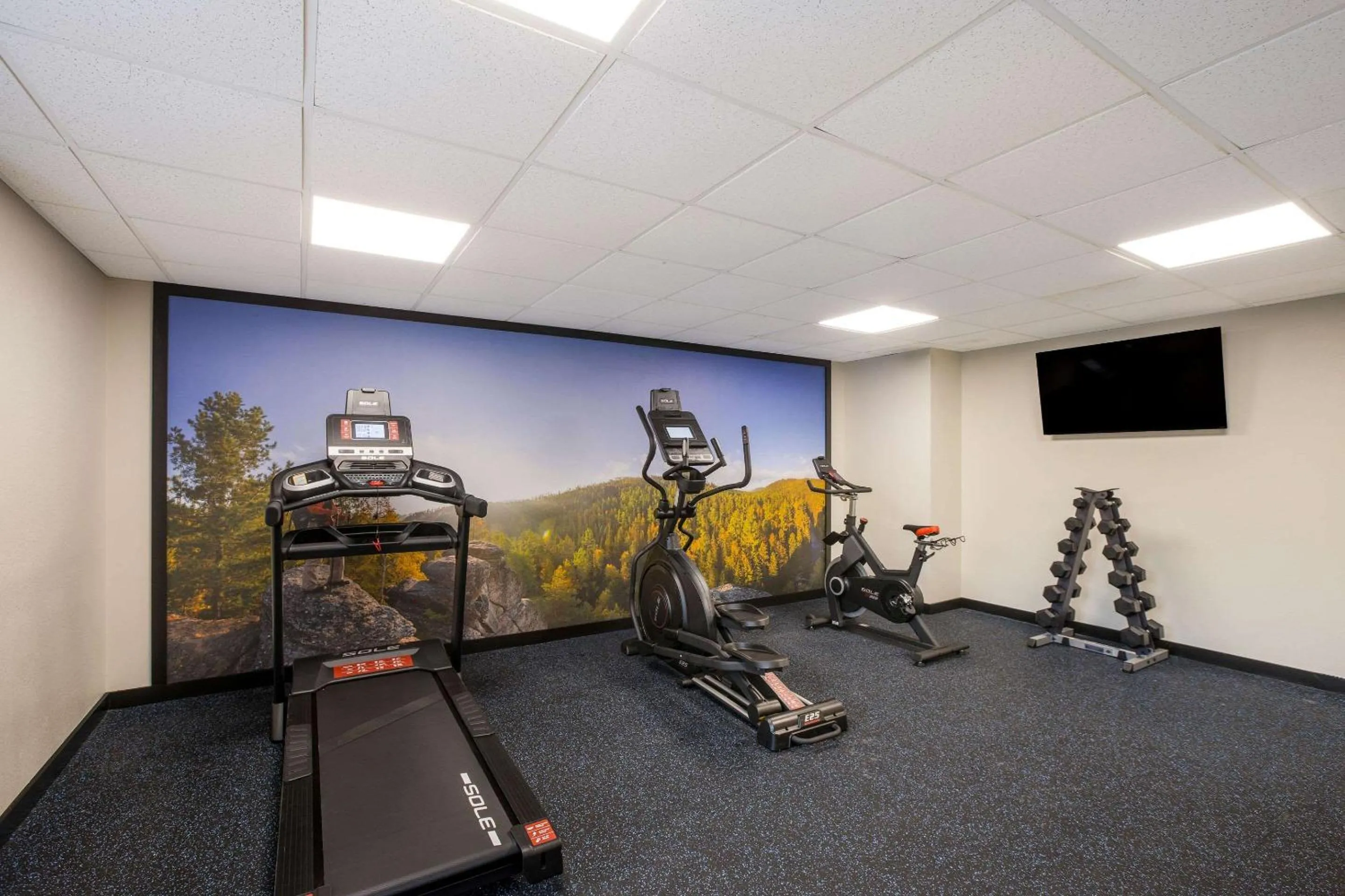 Fitness centre/facilities in Clarion Pointe Sevierville-Pigeon Forge