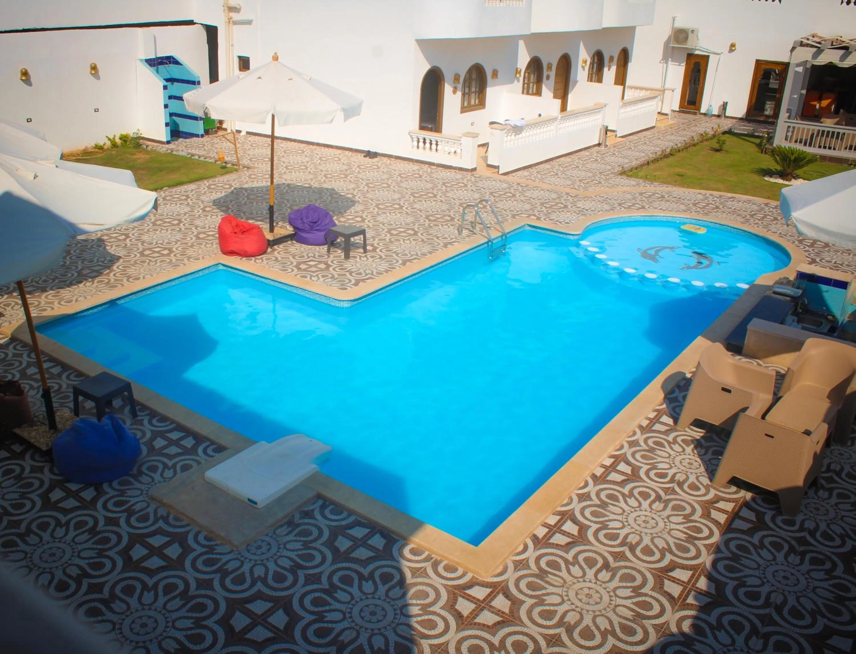 Swimming pool in Dahab Holiday Hotel
