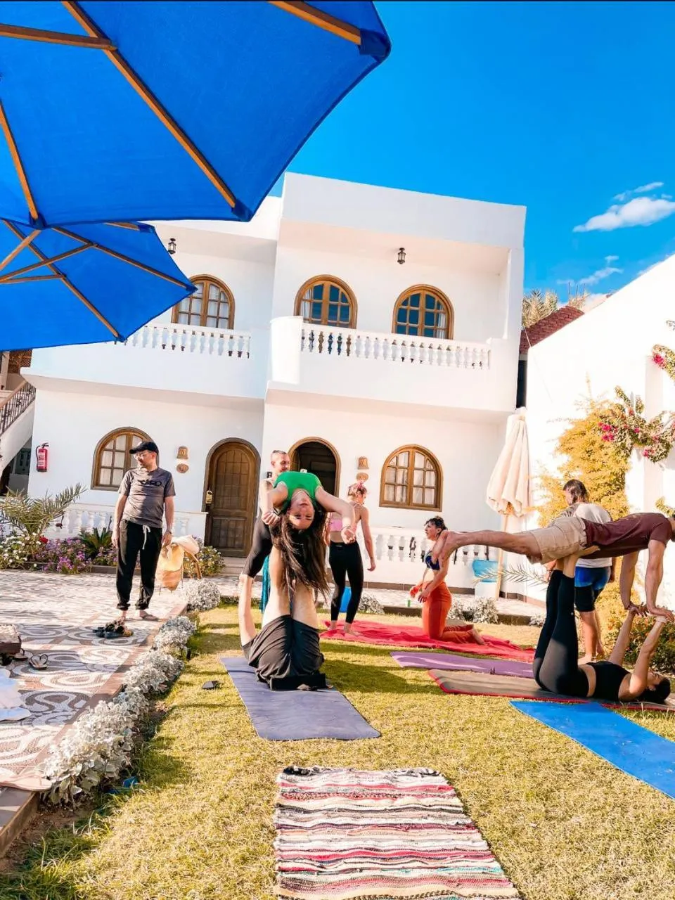 Garden in Dahab Holiday Hotel